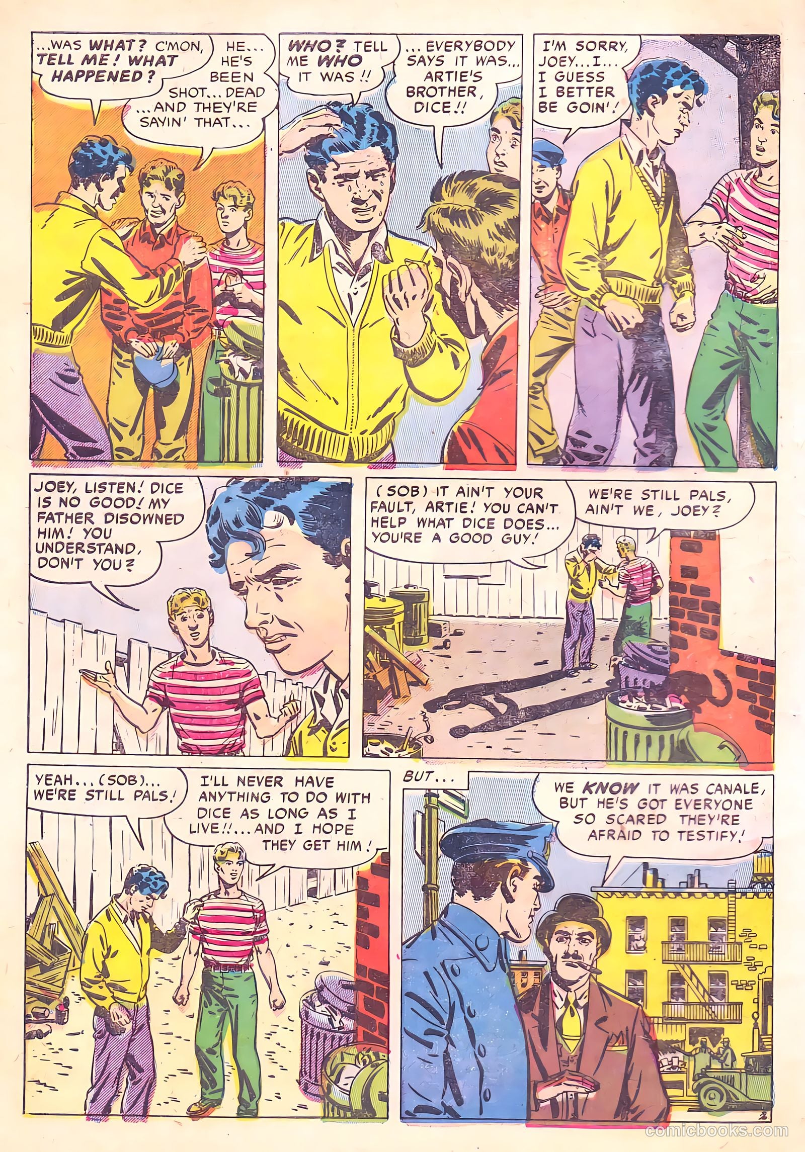 Crime Detective Comics #4 (1952) — page 10 of 36