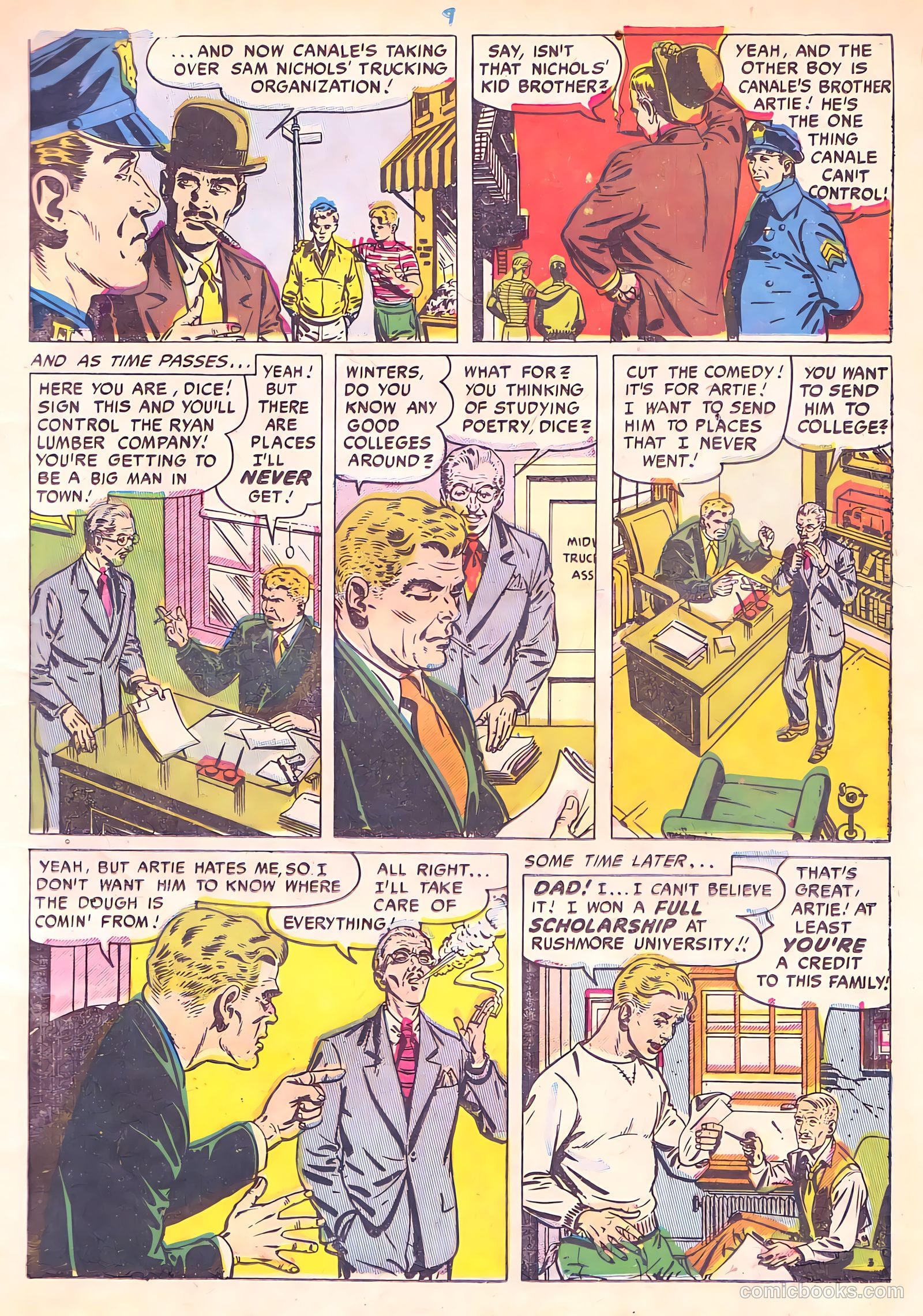 Crime Detective Comics #4 (1952) — page 11 of 36