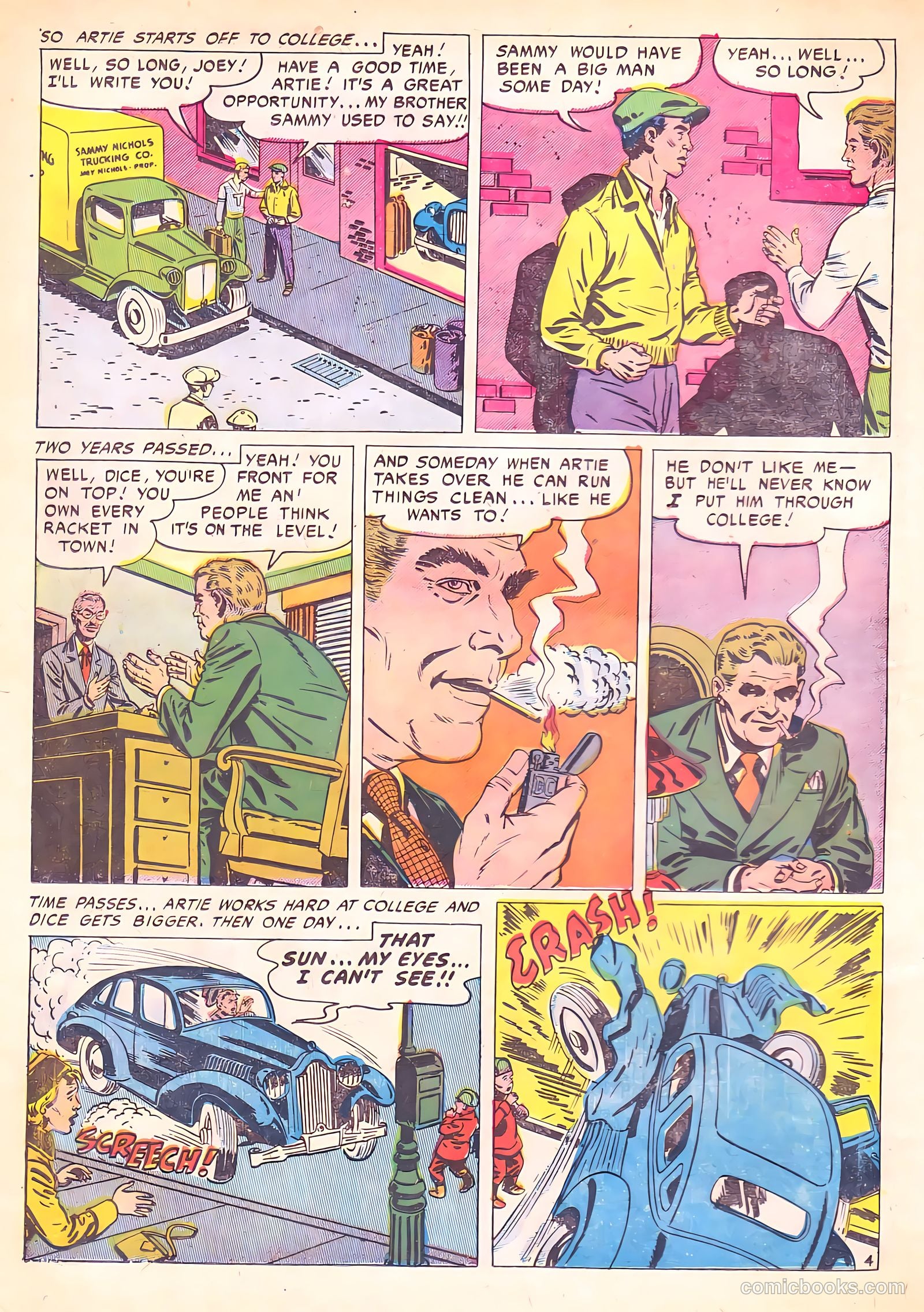 Crime Detective Comics #4 (1952) — page 12 of 36
