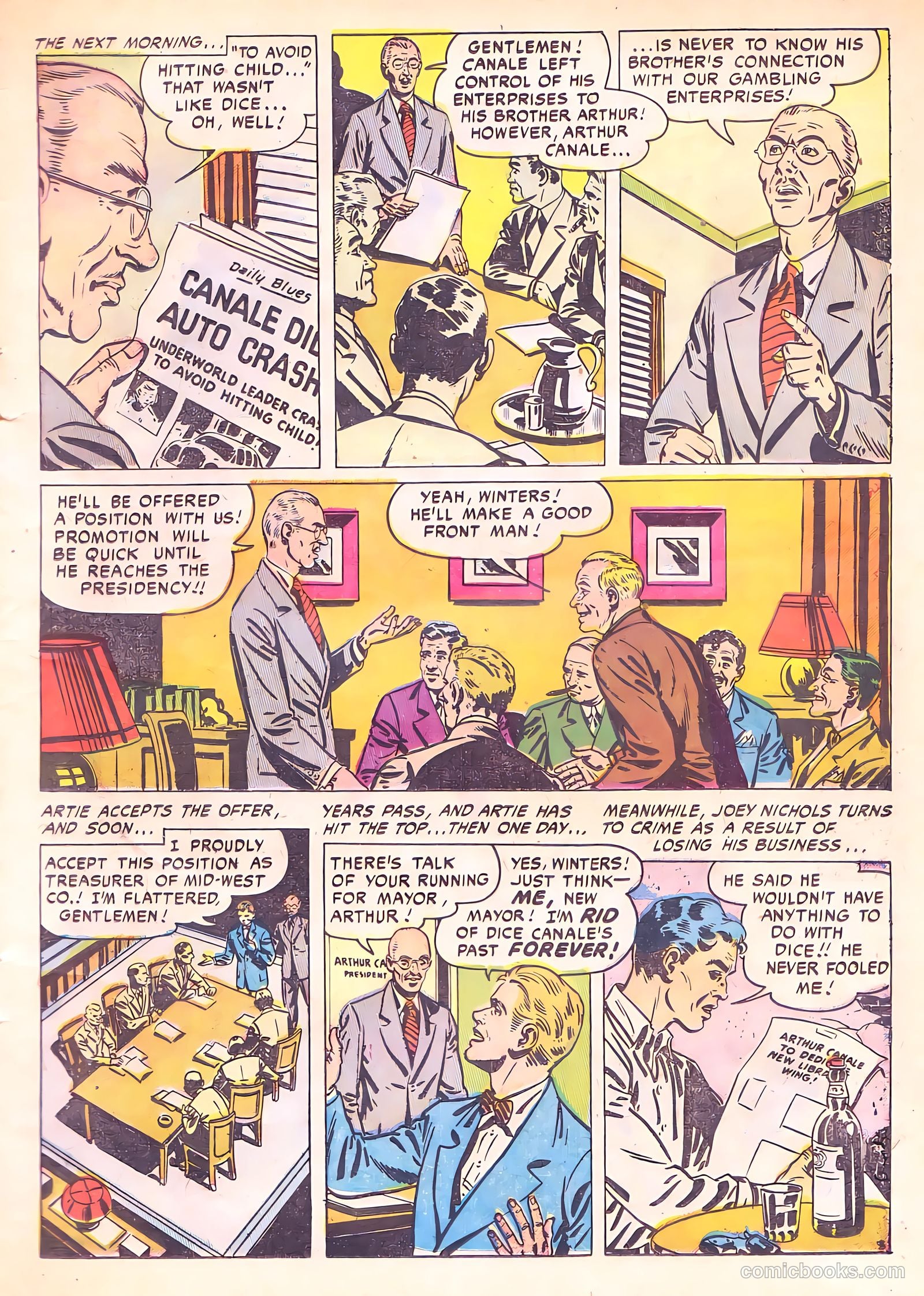 Crime Detective Comics #4 (1952) — page 13 of 36