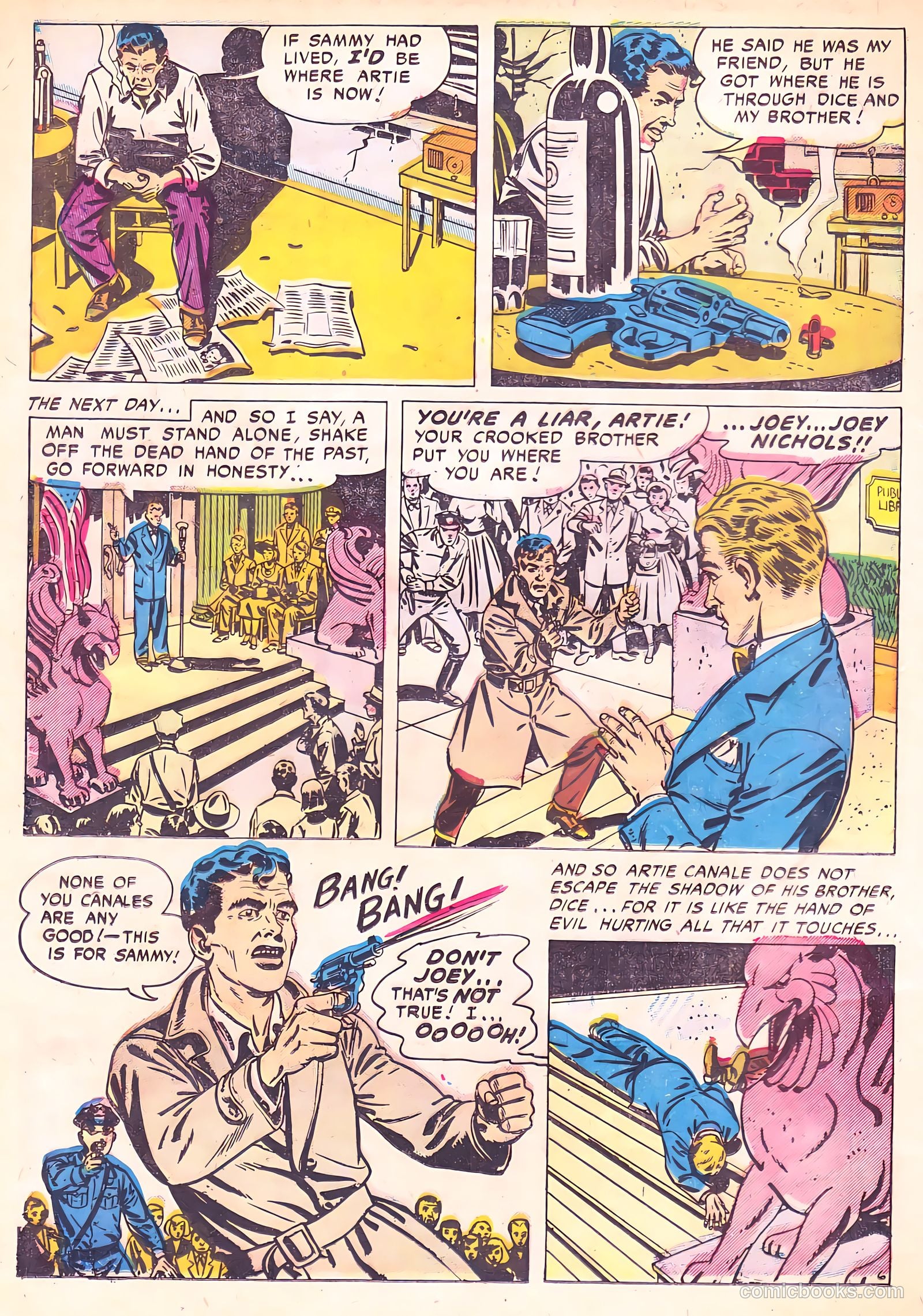 Crime Detective Comics #4 (1952) — page 14 of 36