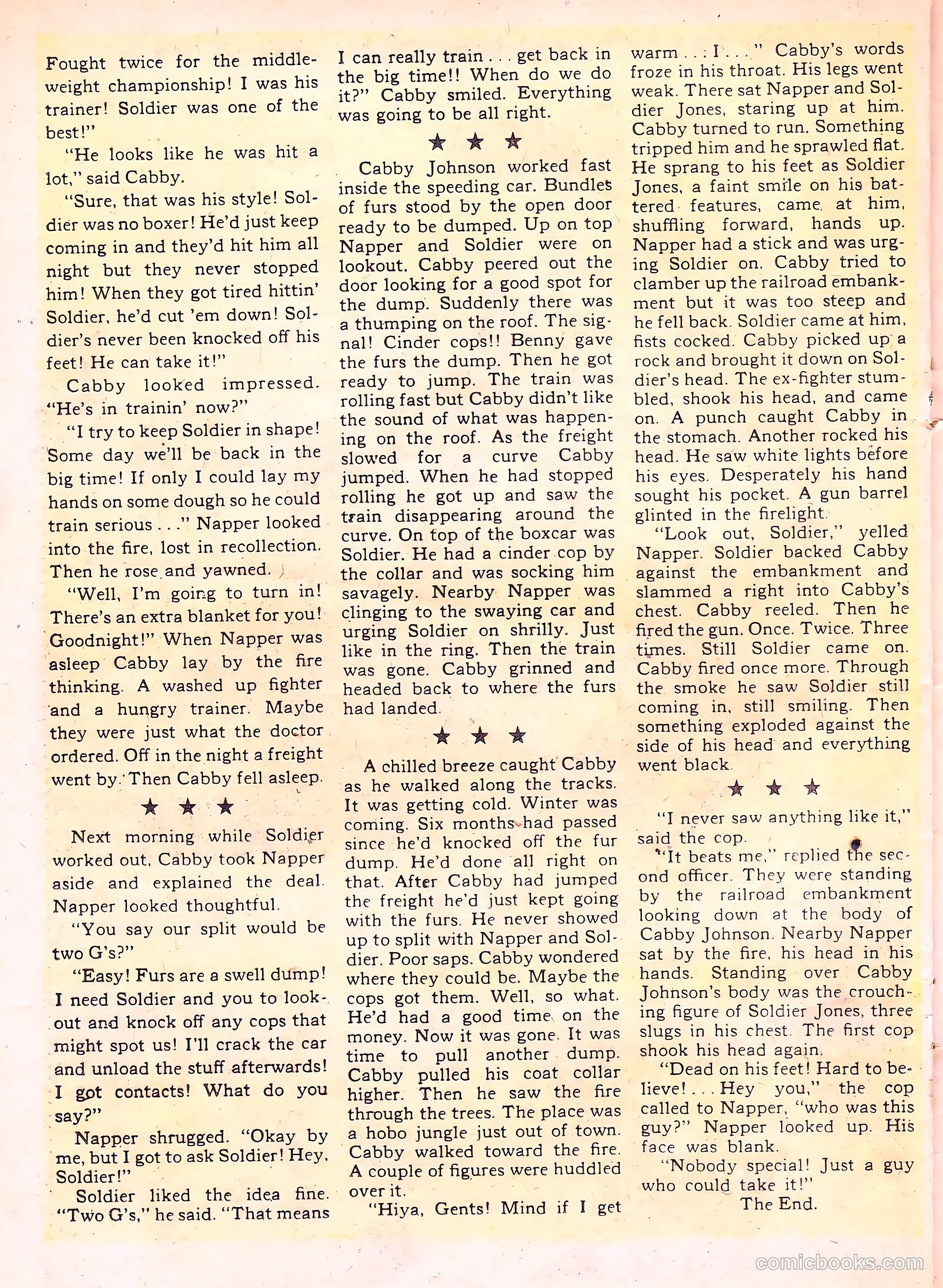 Crime Detective Comics #4 (1952) — page 22 of 36