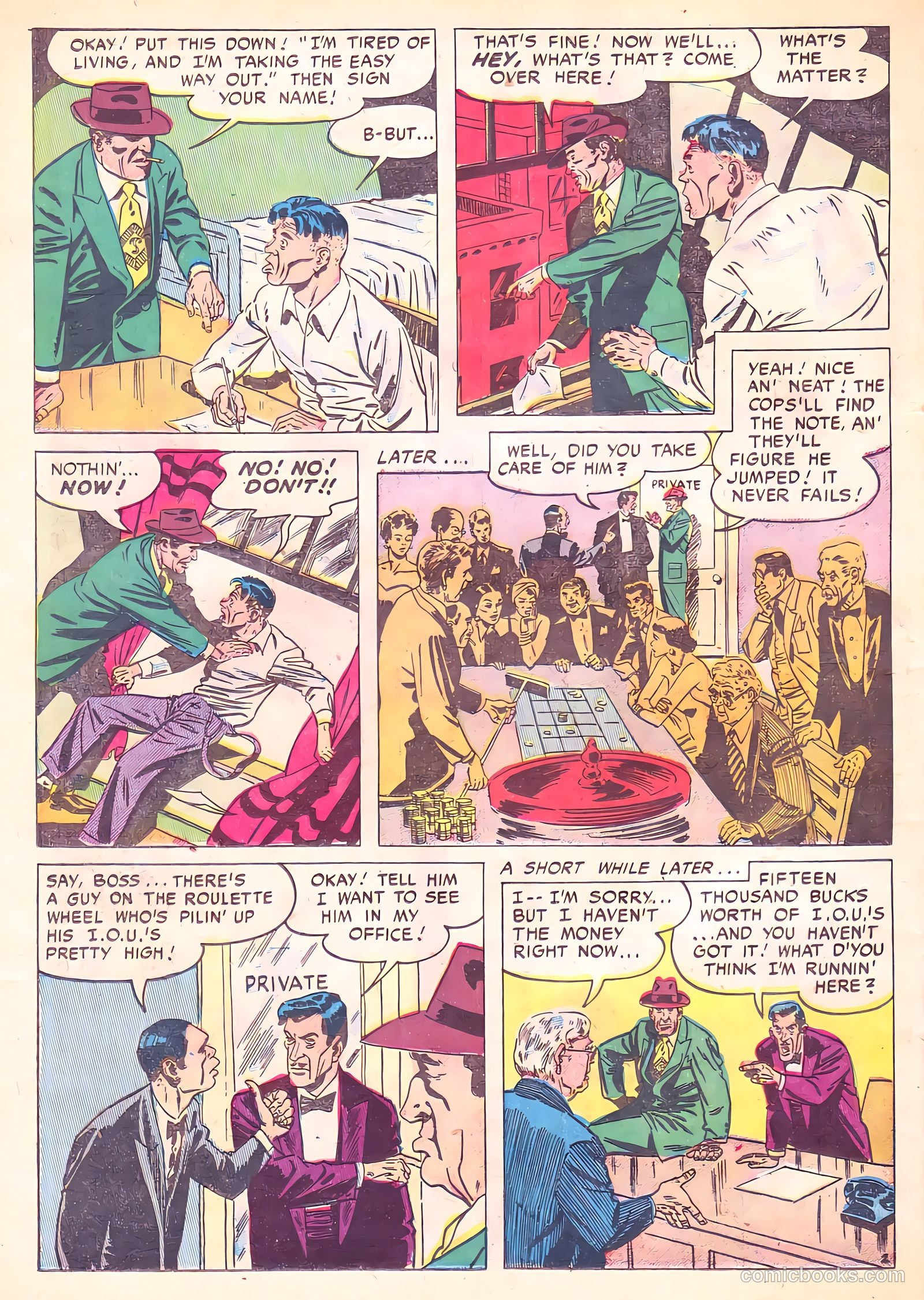 Crime Detective Comics #4 (1952) — page 24 of 36