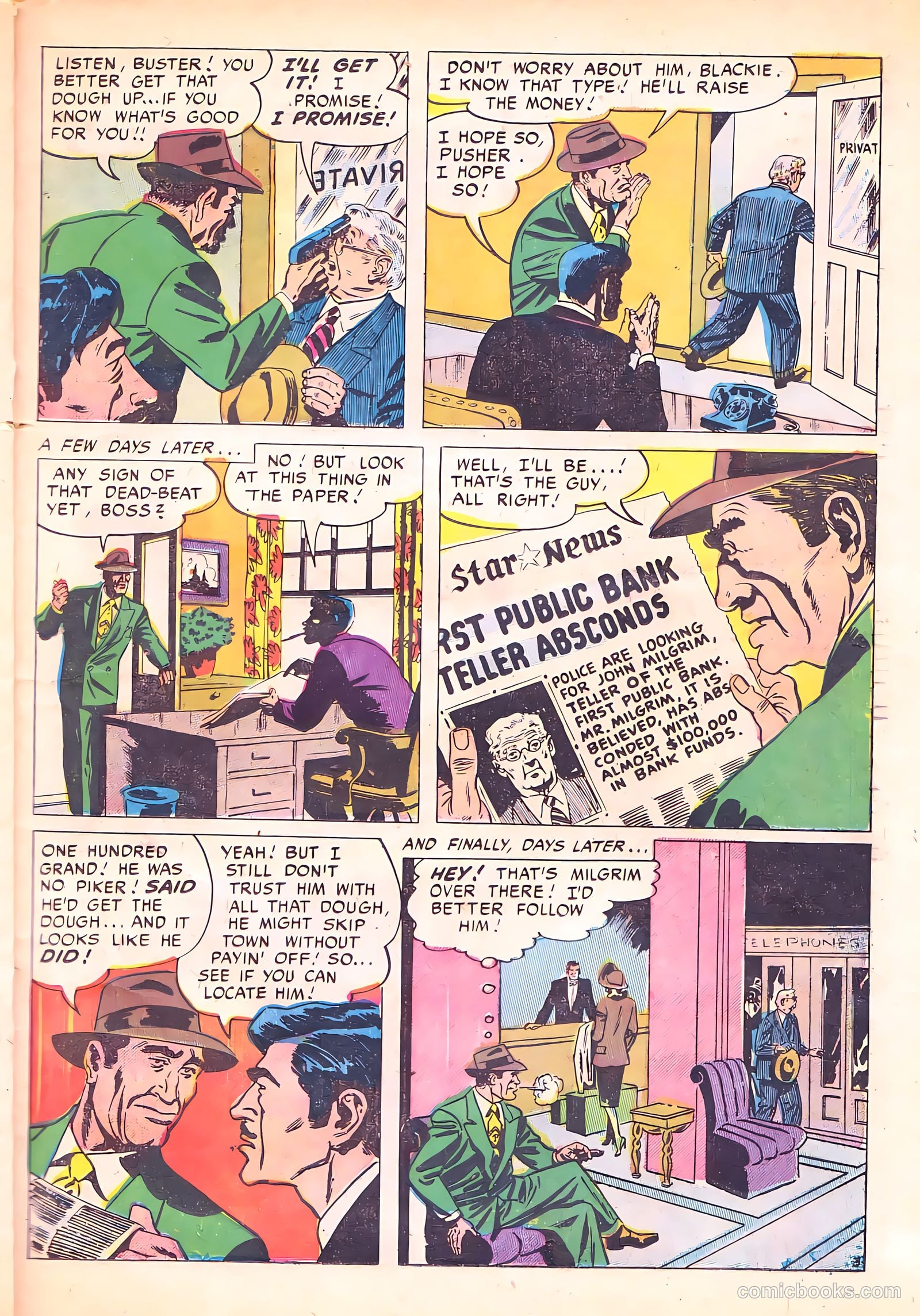 Crime Detective Comics #4 (1952) — page 25 of 36