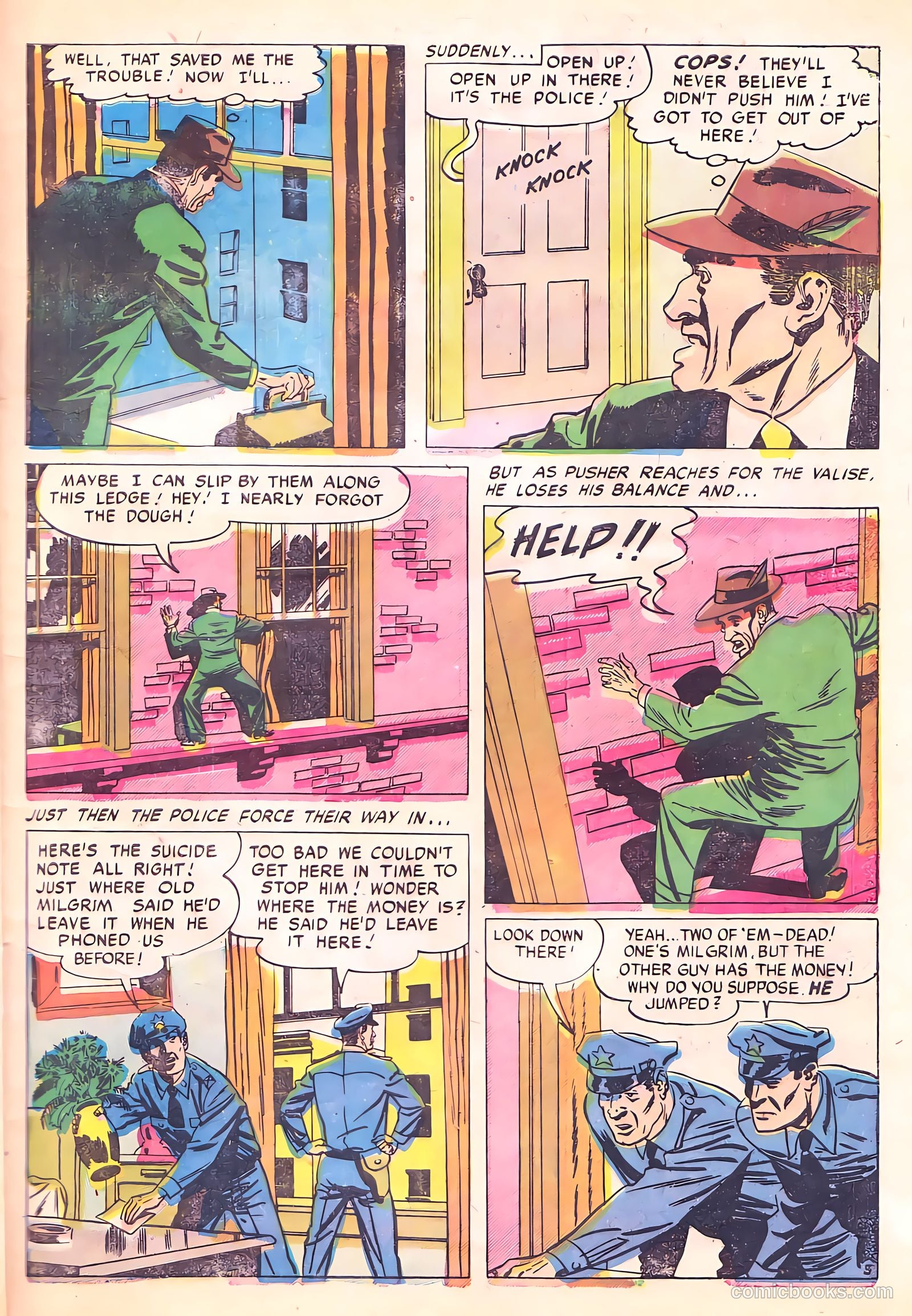 Crime Detective Comics #4 (1952) — page 27 of 36