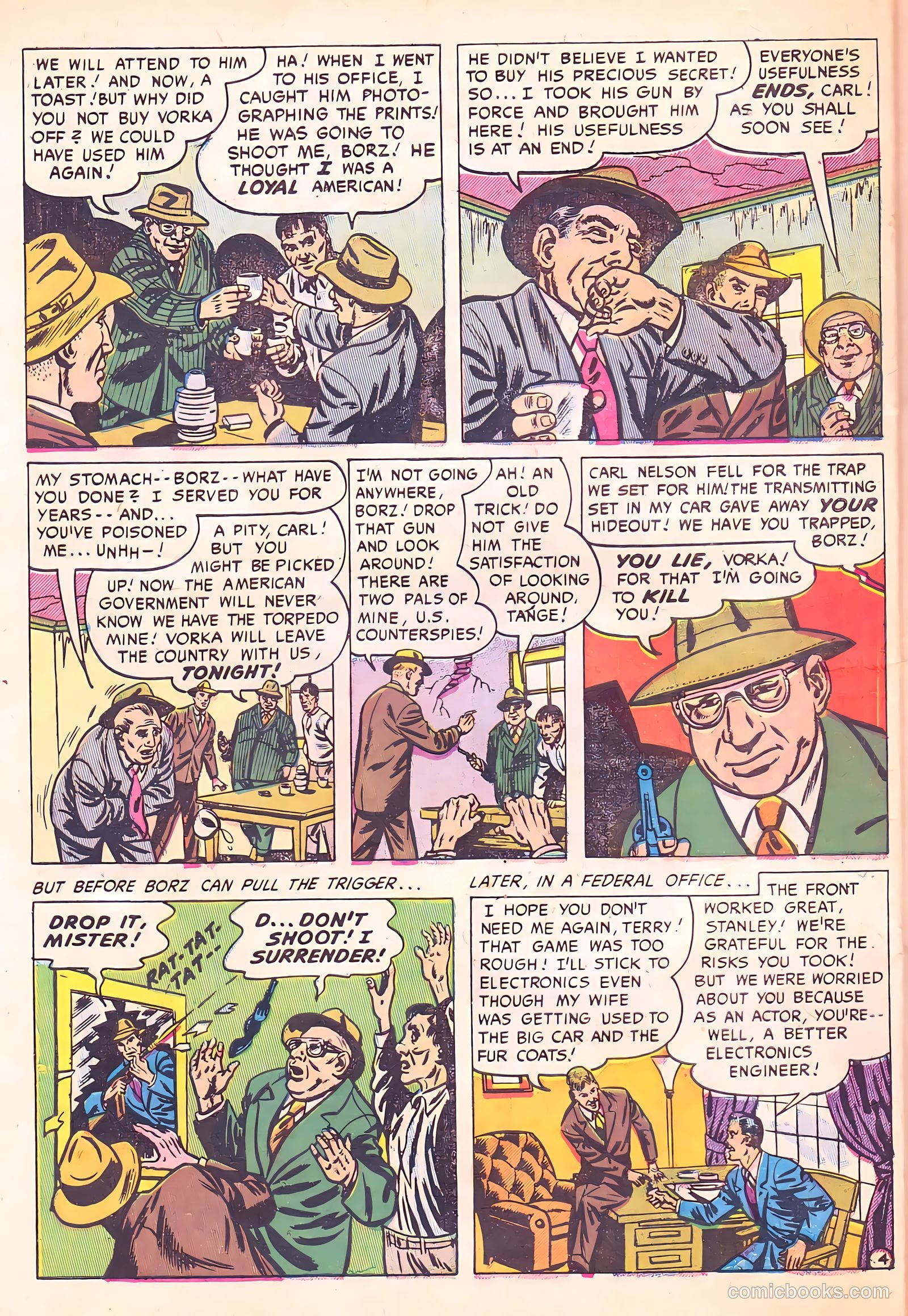Crime Detective Comics #4 (1952) — page 32 of 36