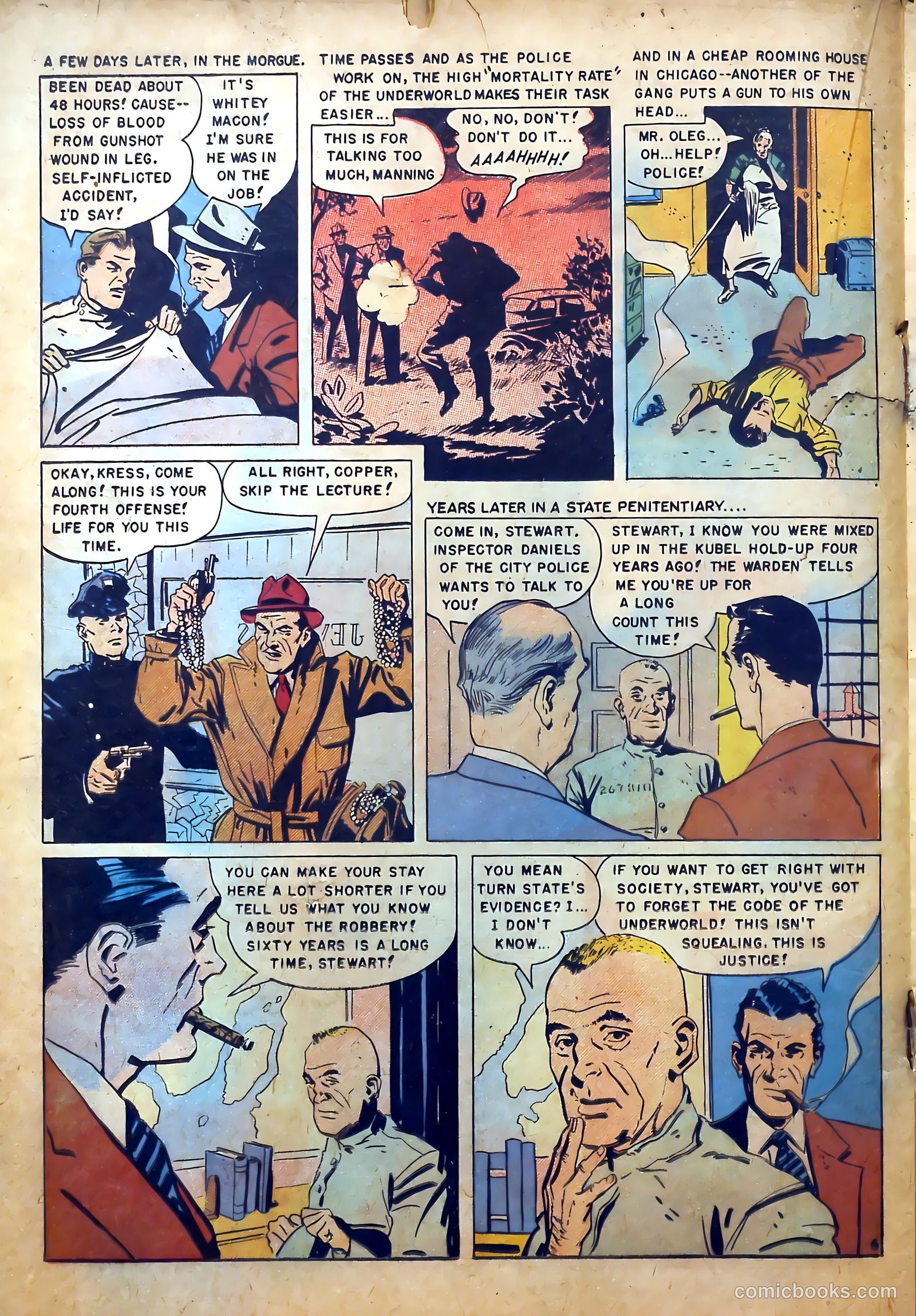 Crime Detective Comics #5 (1952) — page 27 of 53