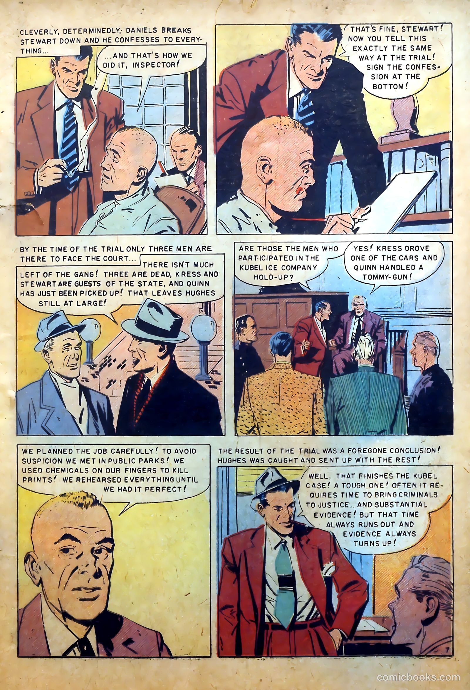 Crime Detective Comics #5 (1952) — page 28 of 53