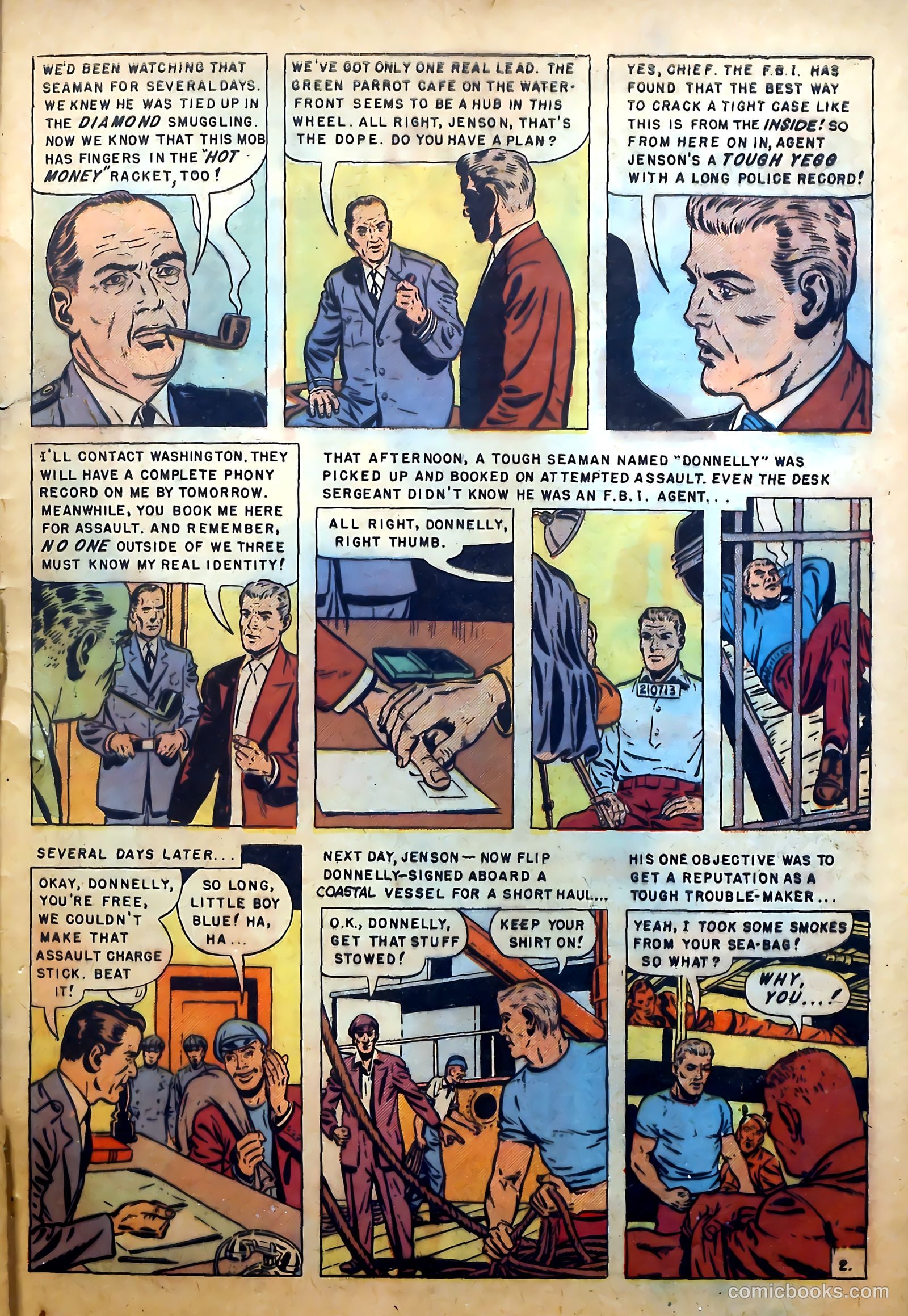Crime Detective Comics #5 (1952) — page 42 of 53