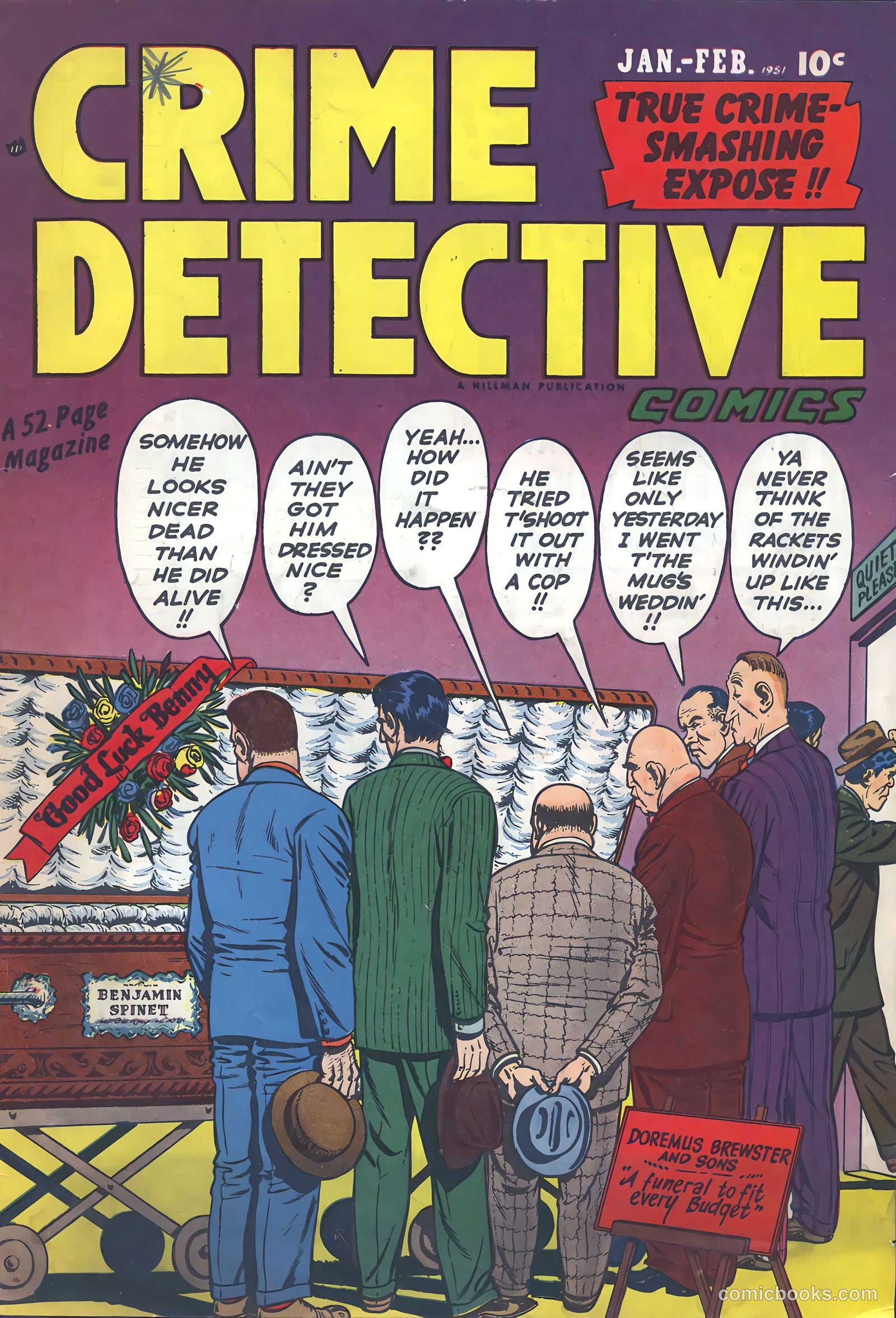Crime Detective Comics #6 (1949) — page 1 of 52