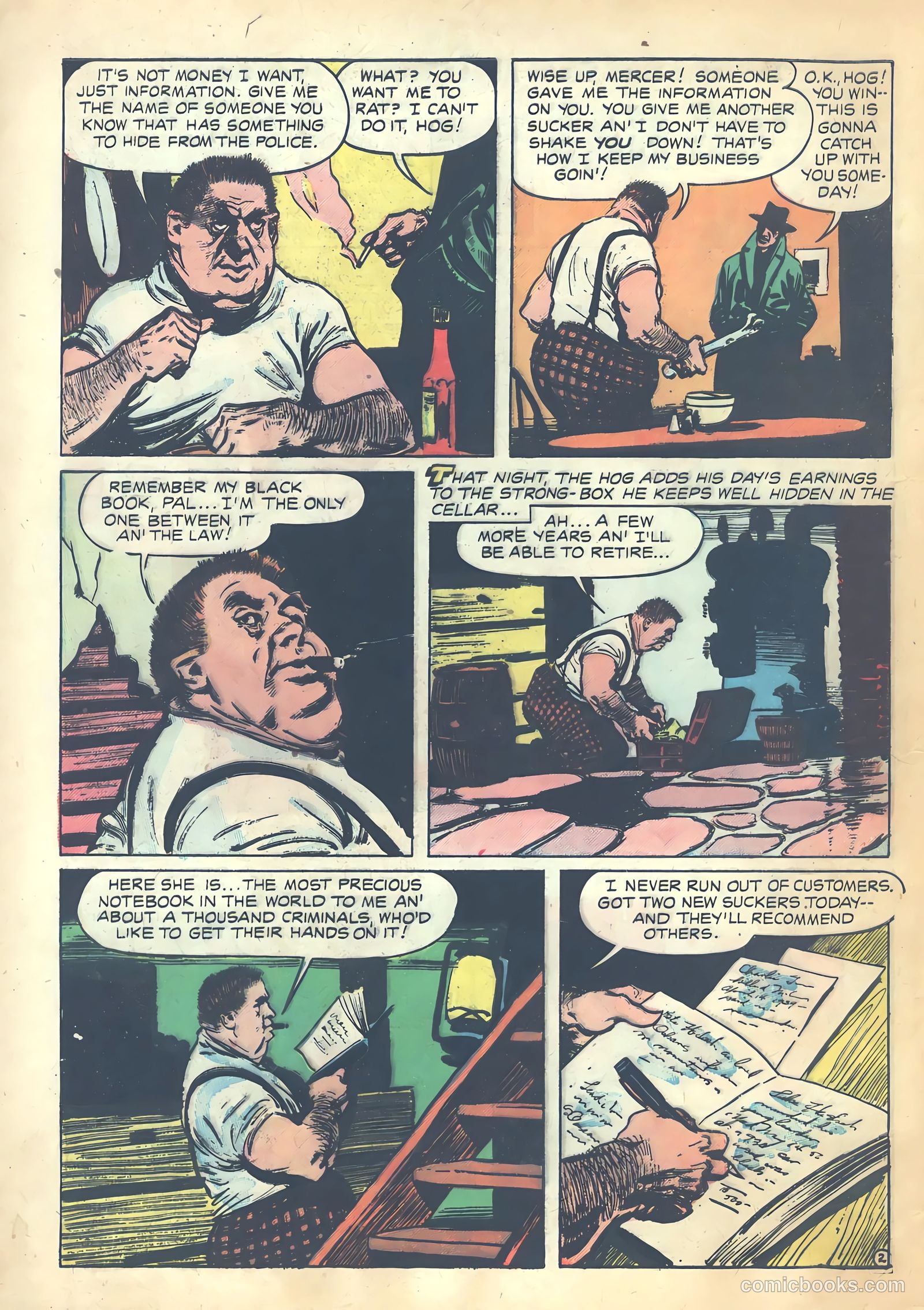 Crime Detective Comics #6 (1949) — page 4 of 52