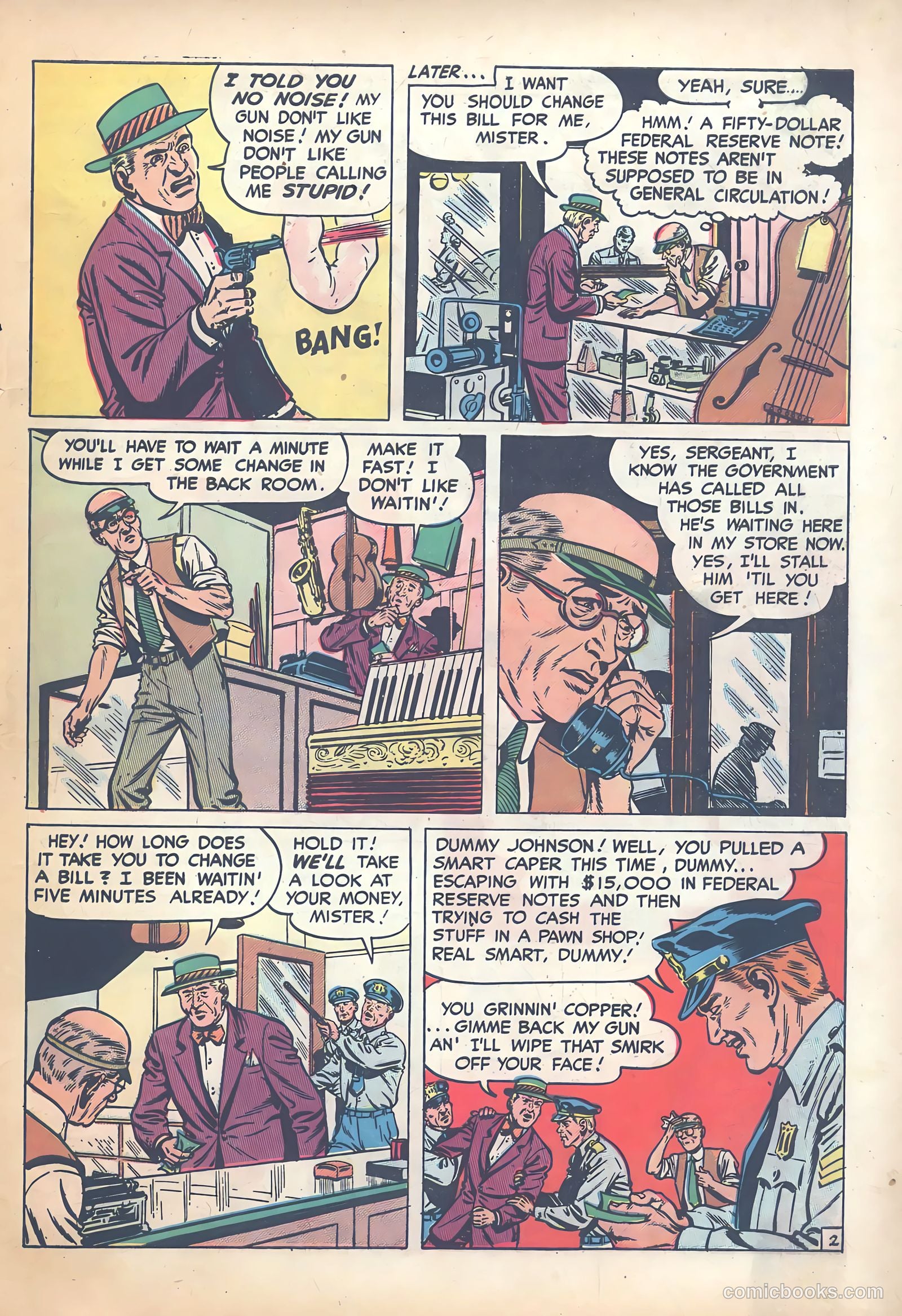 Crime Detective Comics #6 (1949) — page 11 of 52