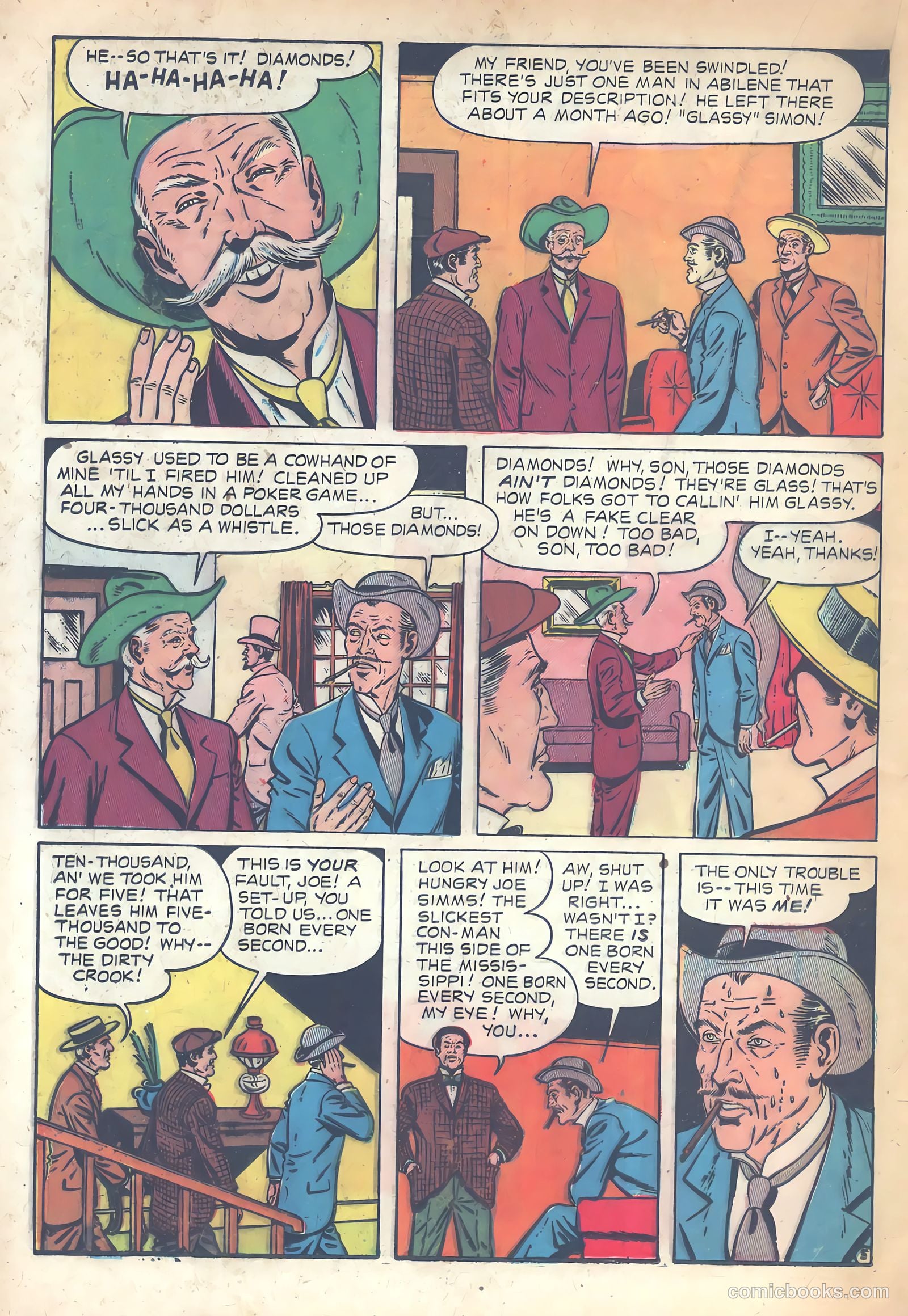Crime Detective Comics #6 (1949) — page 28 of 52