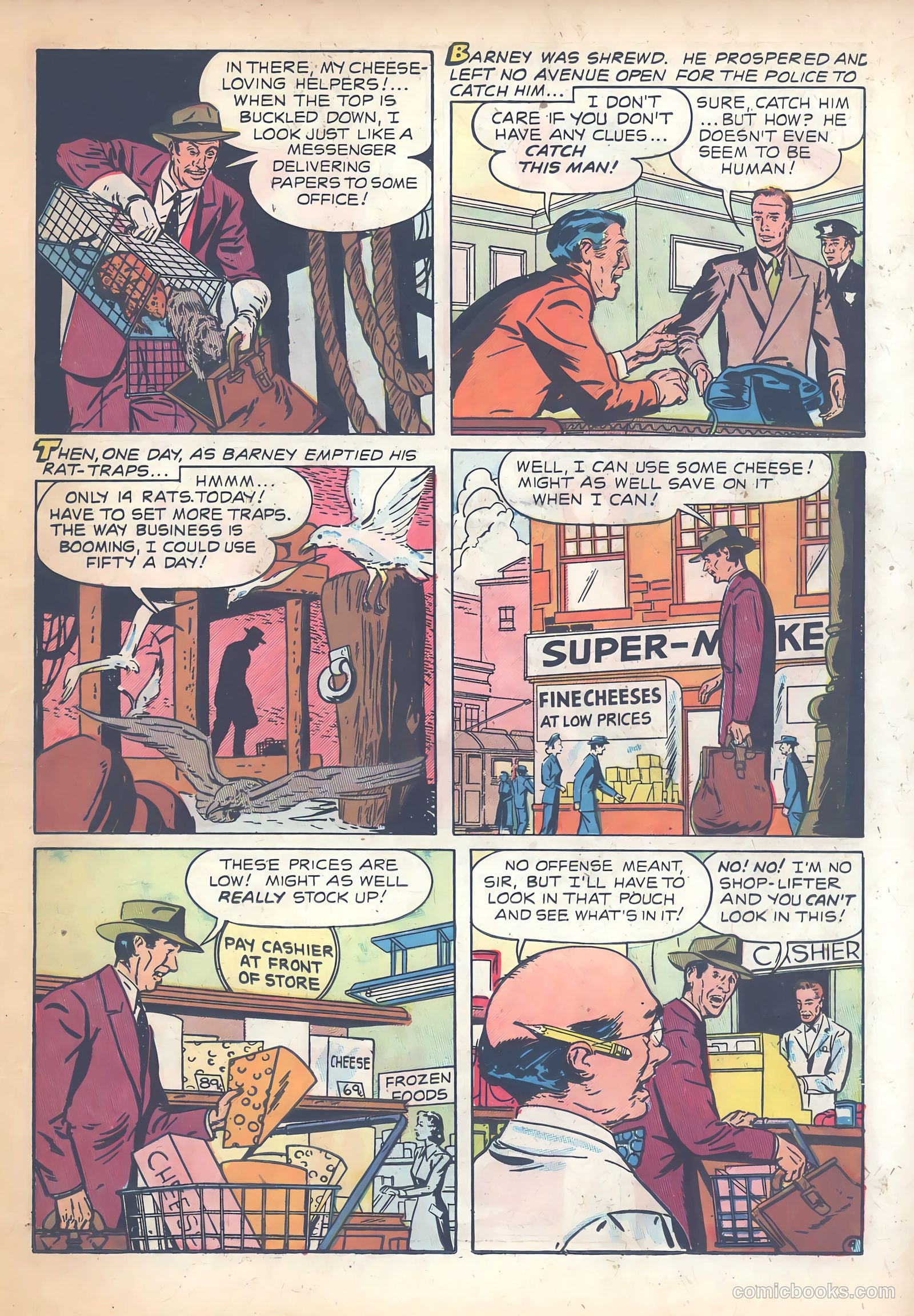Crime Detective Comics #6 (1949) — page 33 of 52