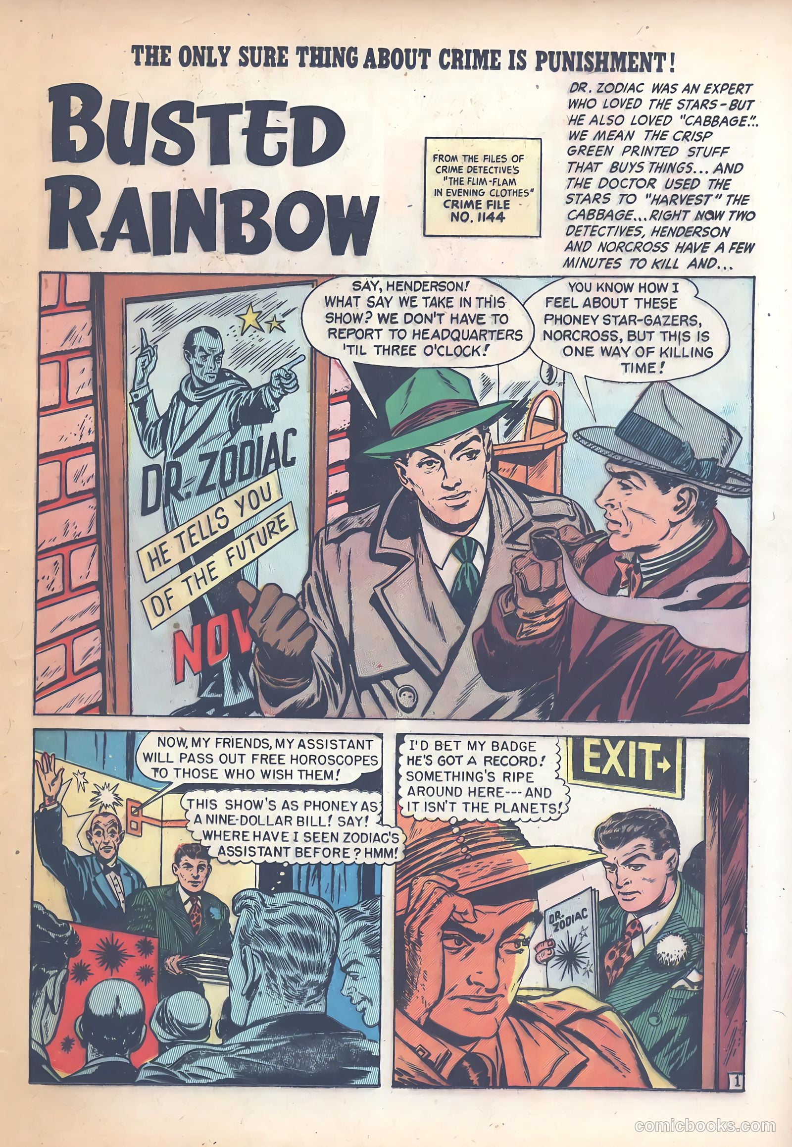 Crime Detective Comics #6 (1949) — page 37 of 52