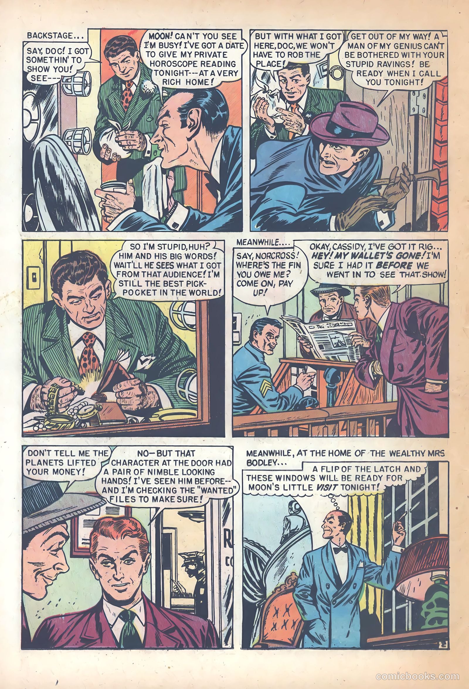 Crime Detective Comics #6 (1949) — page 38 of 52