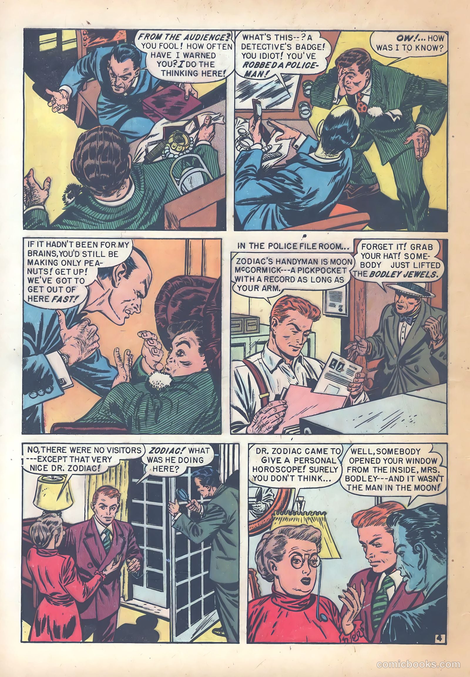 Crime Detective Comics #6 (1949) — page 40 of 52