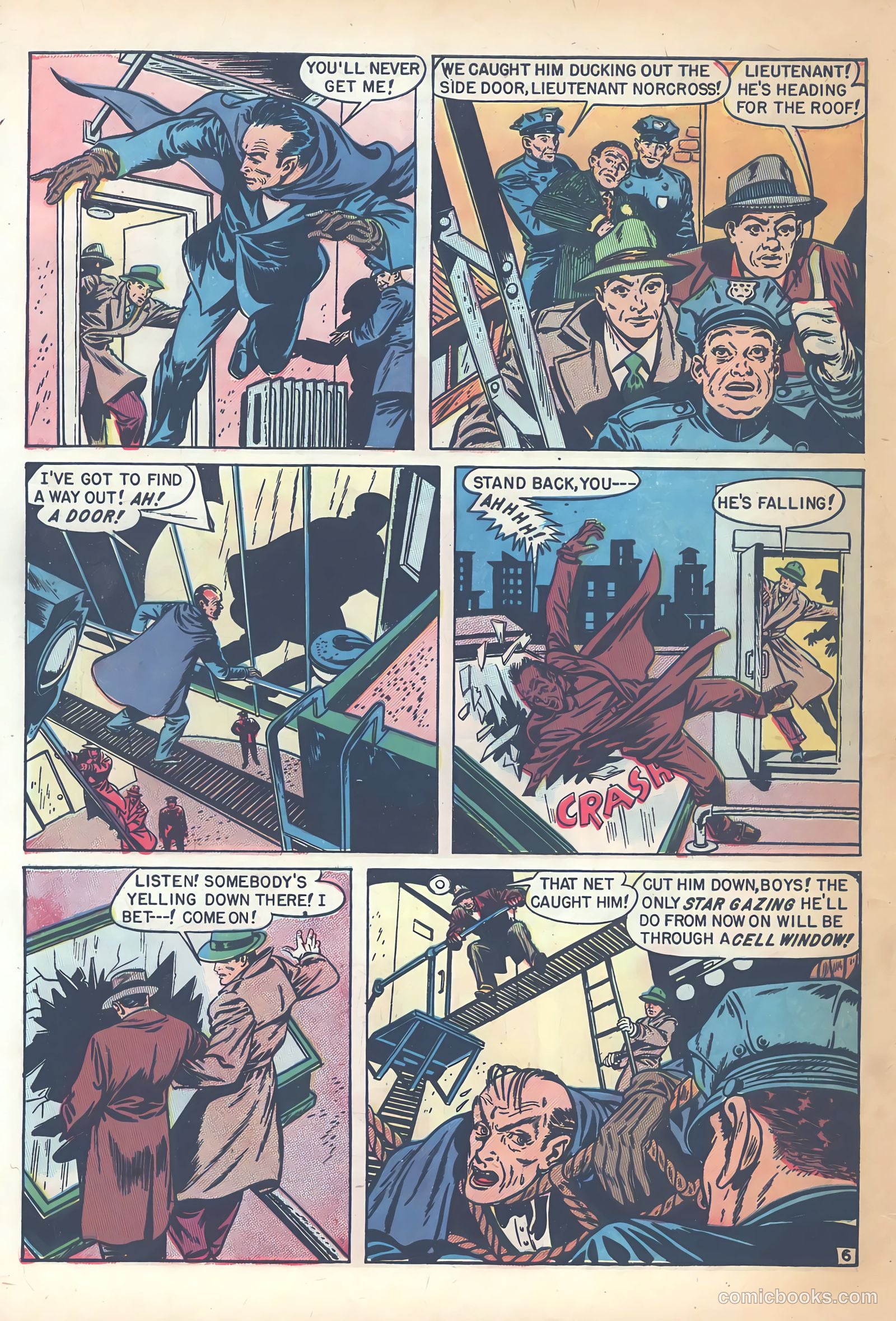 Crime Detective Comics #6 (1949) — page 42 of 52