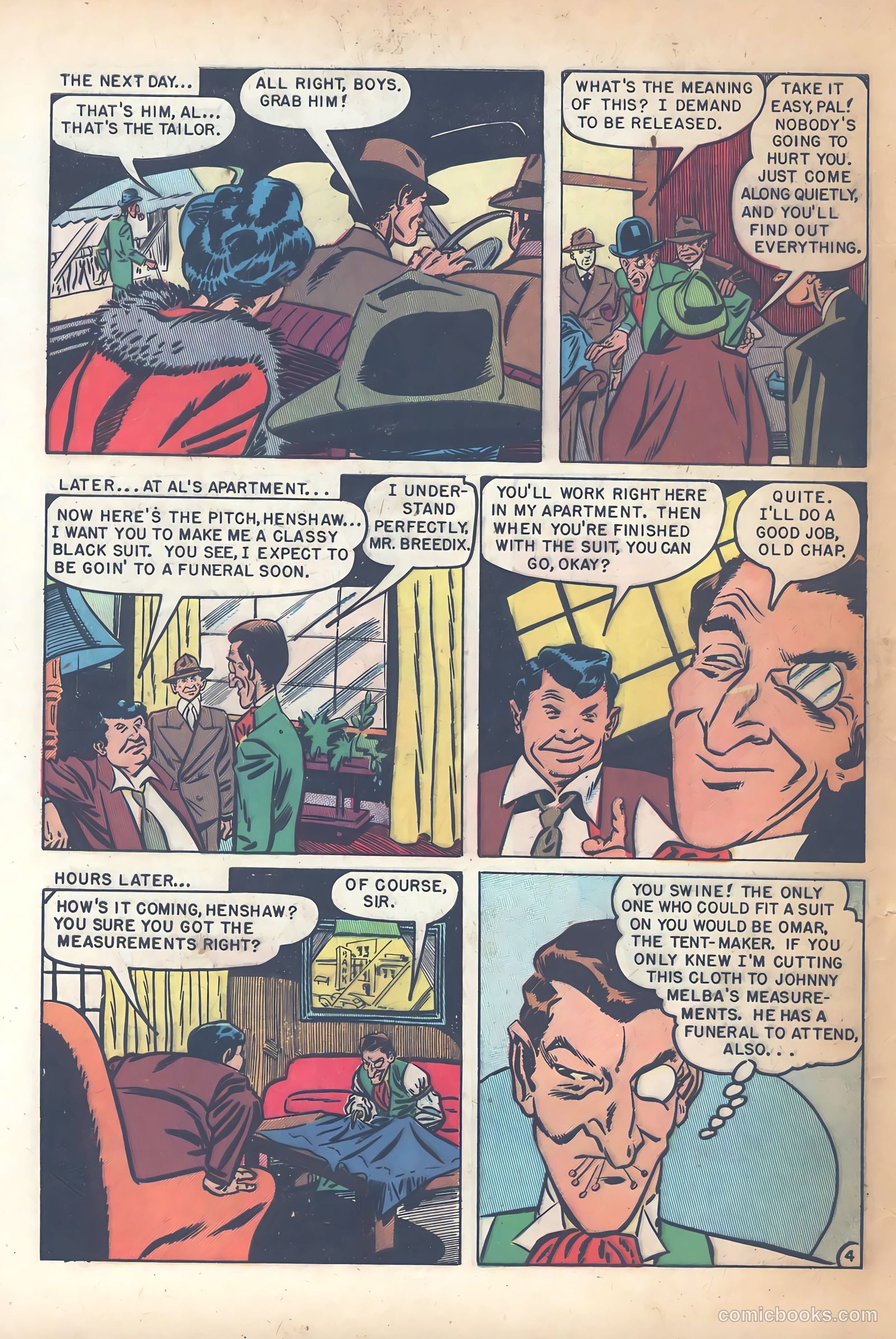 Crime Detective Comics #6 (1949) — page 46 of 52
