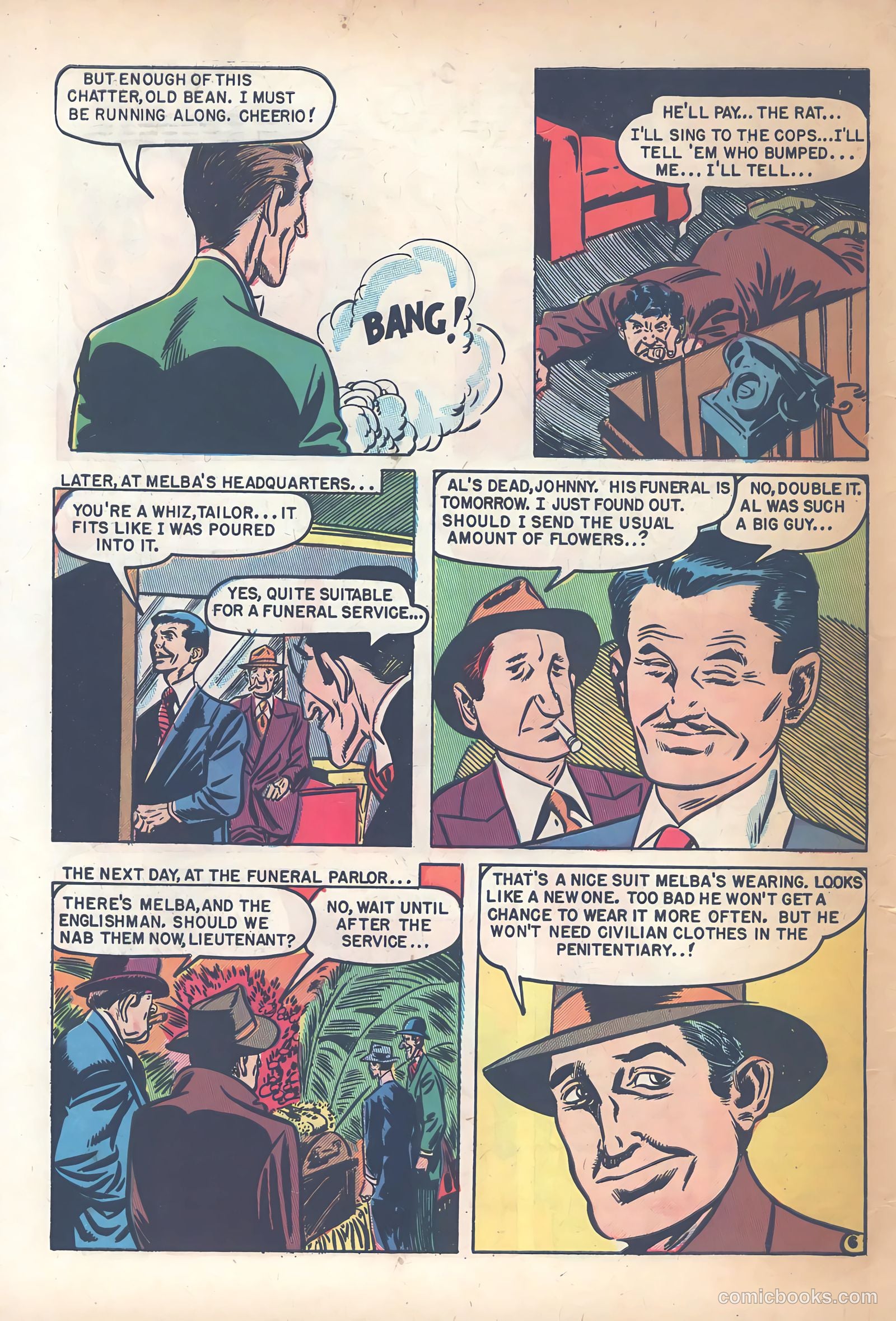 Crime Detective Comics #6 (1949) — page 48 of 52