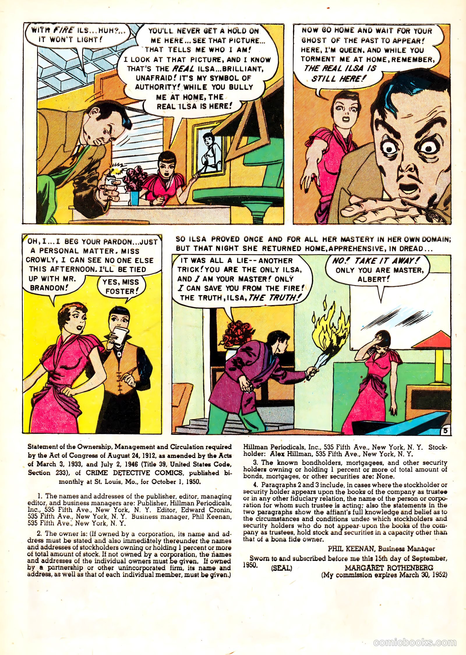 Crime Detective Comics #7 (1953) — page 46 of 52