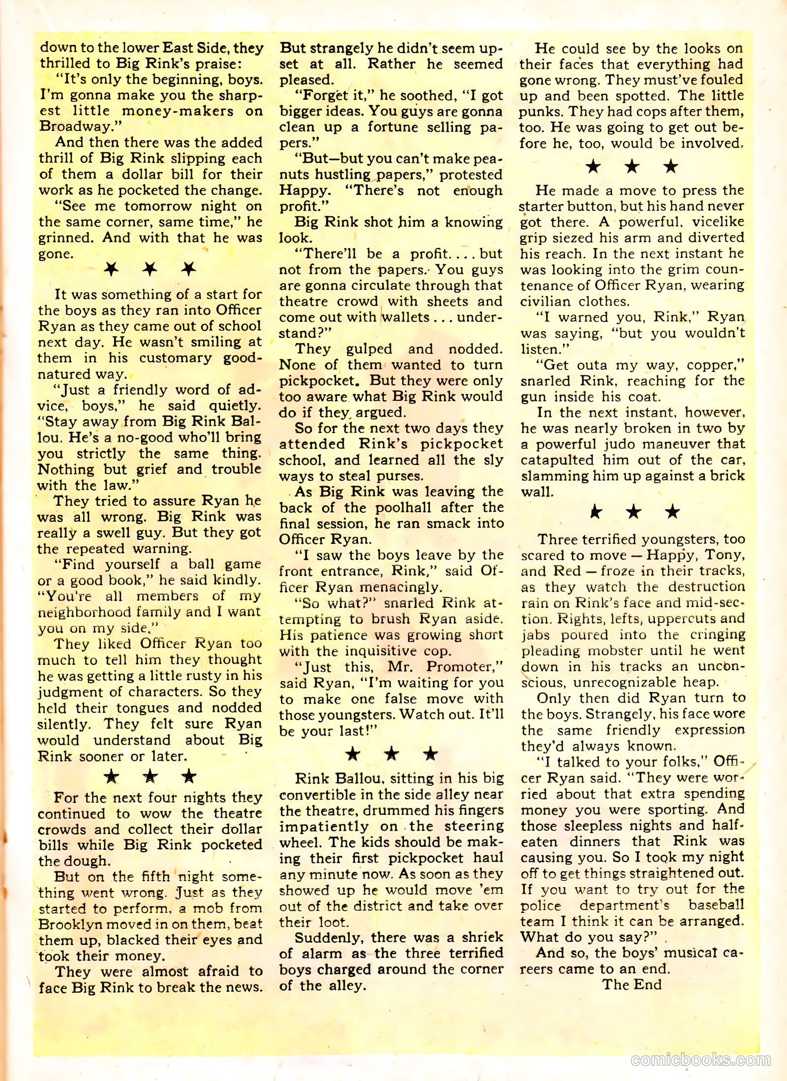 Crime Detective Comics #8 (1951) — page 25 of 52