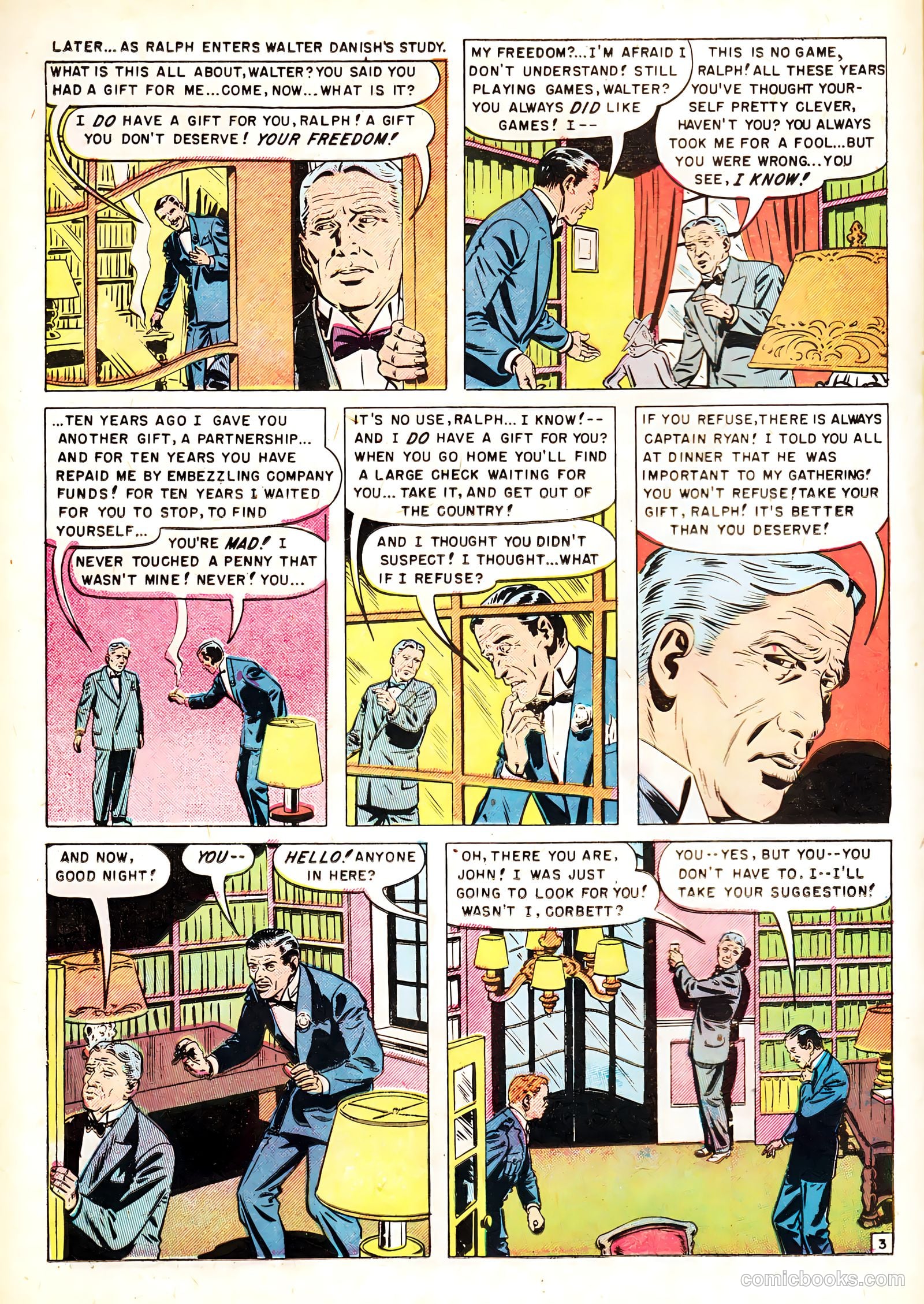Crime Detective Comics #8 (1951) — page 28 of 52