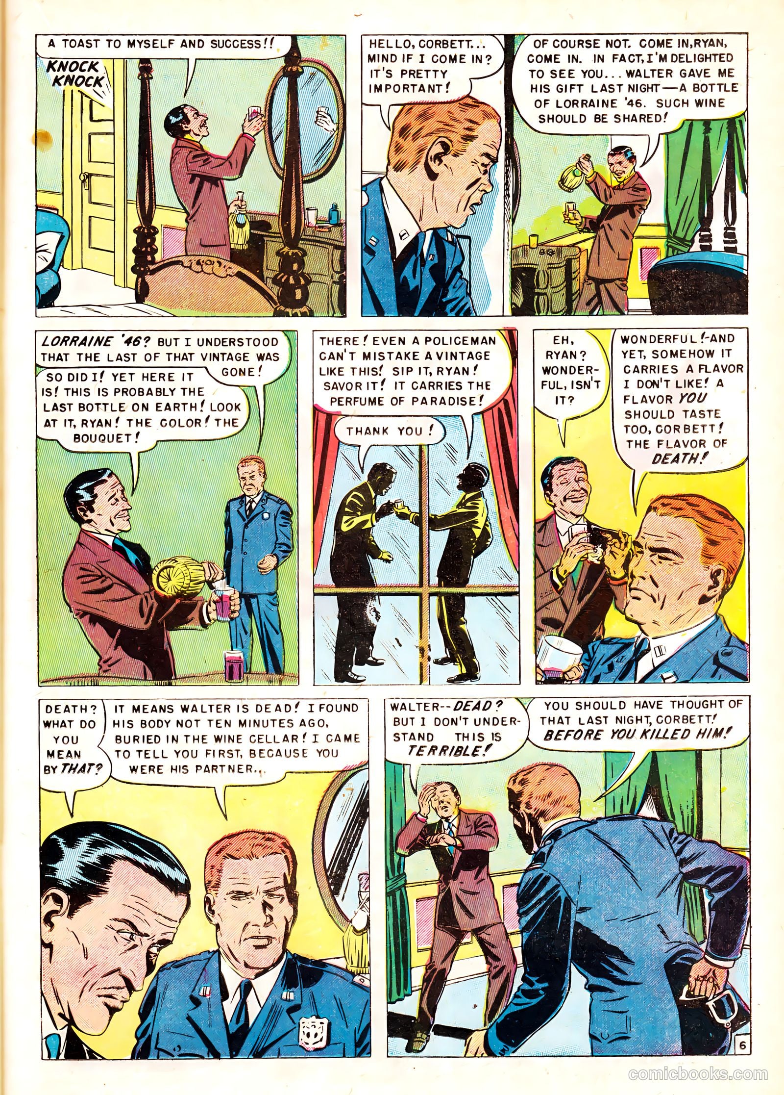 Crime Detective Comics #8 (1951) — page 31 of 52
