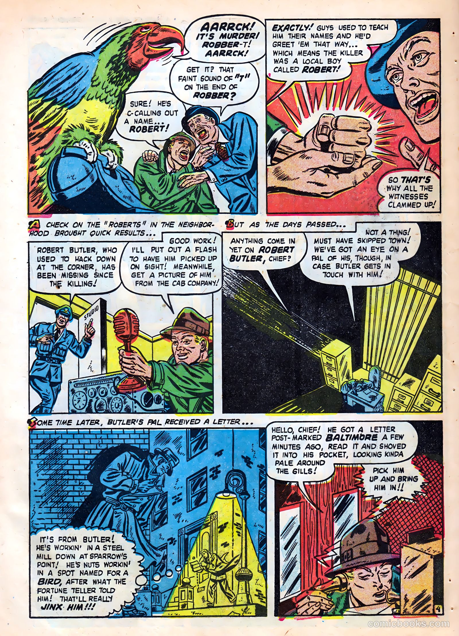 Crime Detective Comics #9 (1951) — page 39 of 53