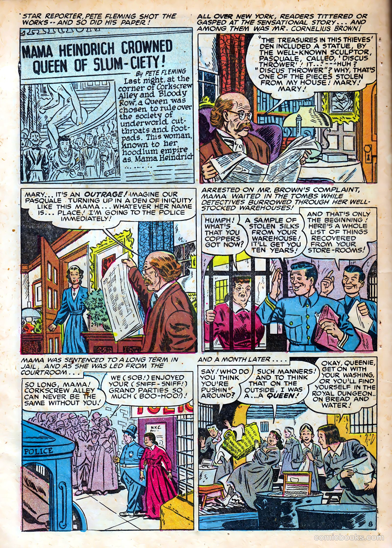 Crime Detective Comics #9 (1951) — page 49 of 53