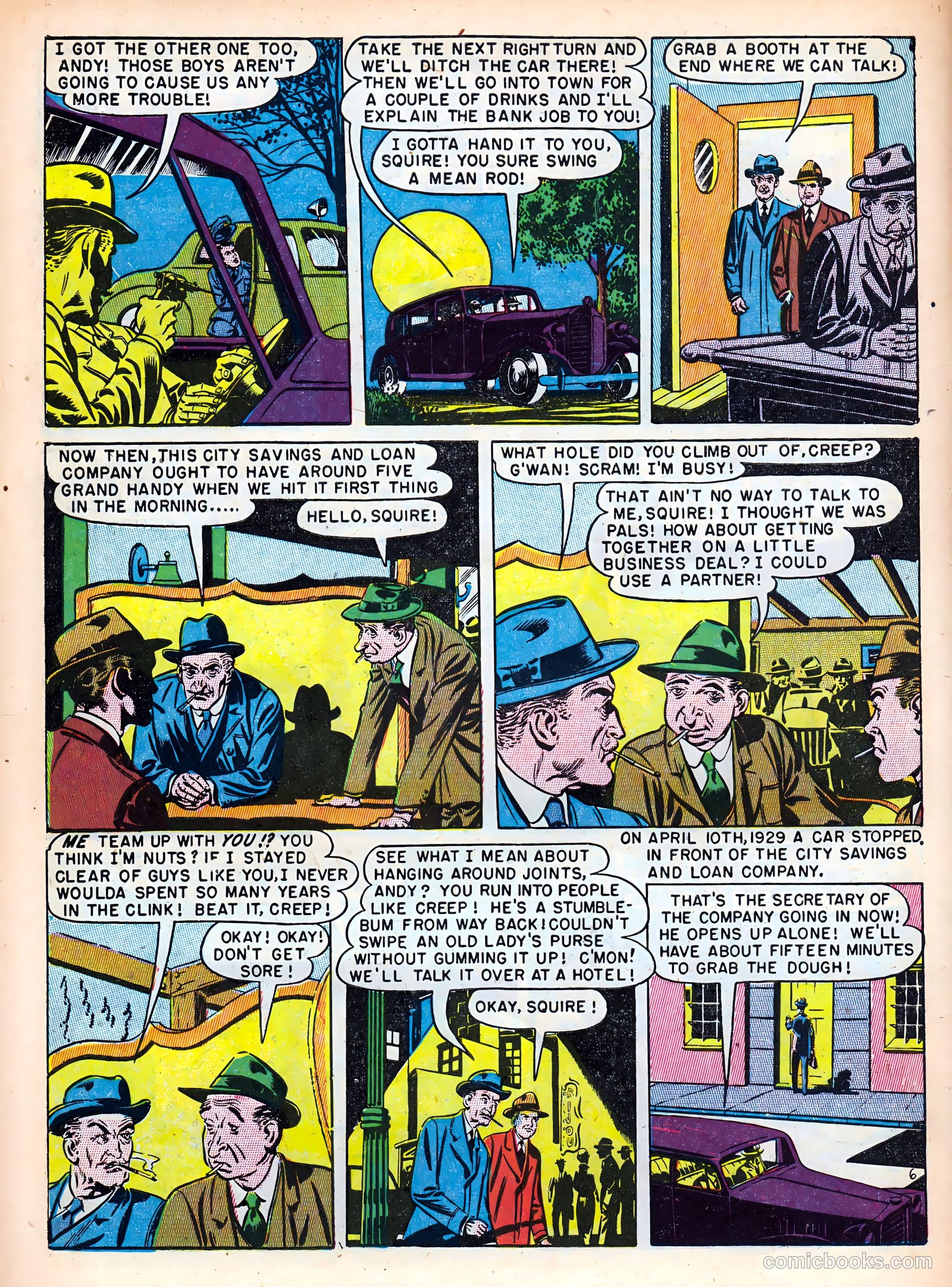 Crime Detector #2 (1954) — page 8 of 52