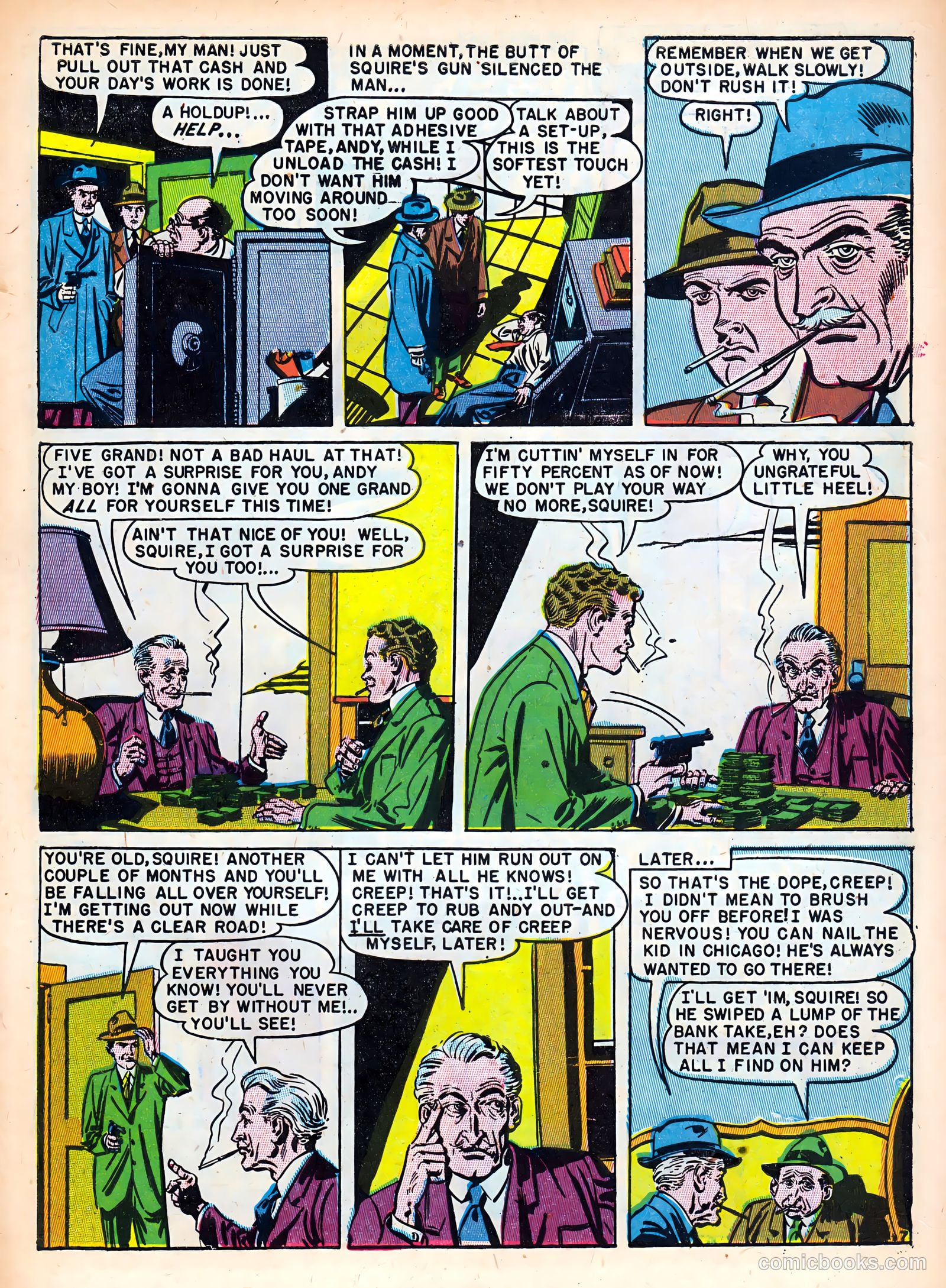 Crime Detector #2 (1954) — page 9 of 52