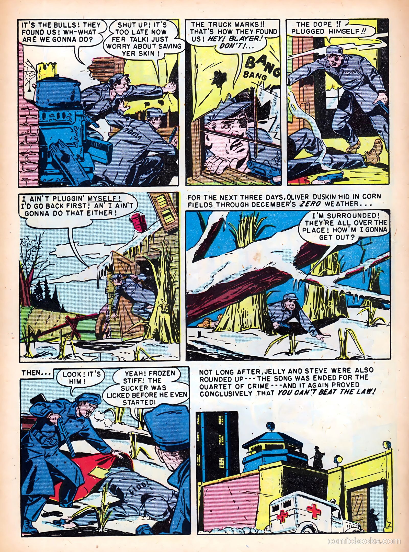 Crime Detector #2 (1954) — page 32 of 52