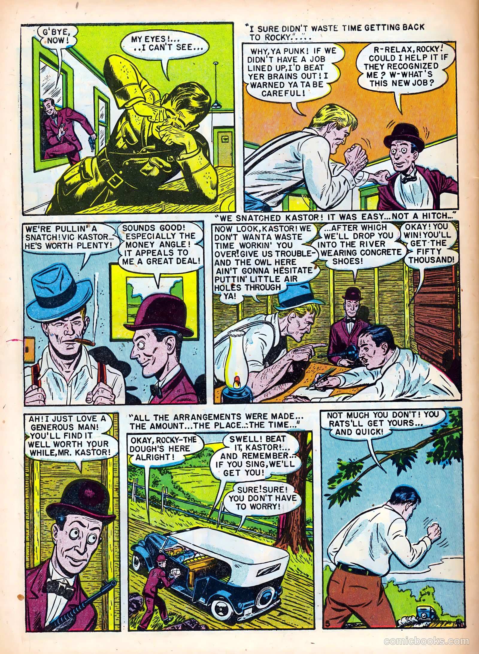 Crime Detector #2 (1954) — page 44 of 52