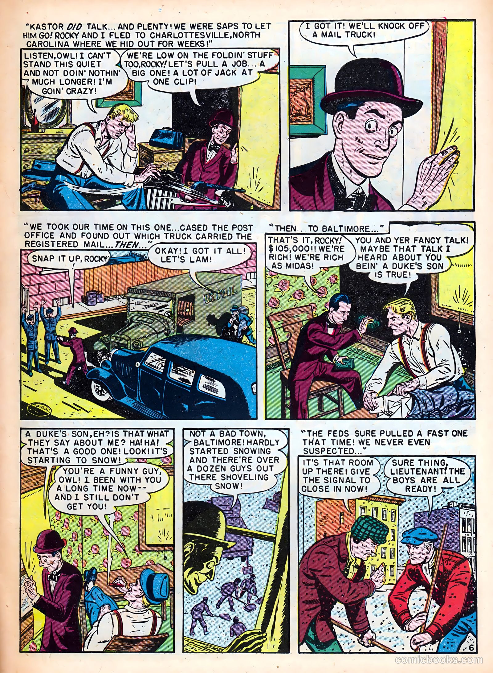 Crime Detector #2 (1954) — page 45 of 52