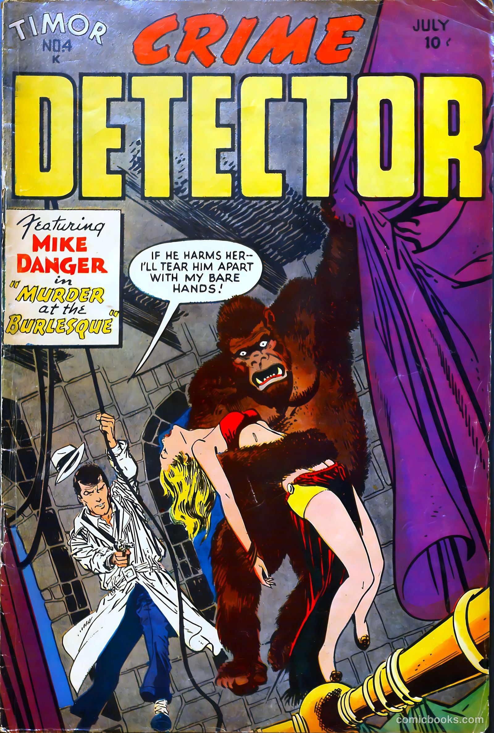 Crime Detector #4 cover