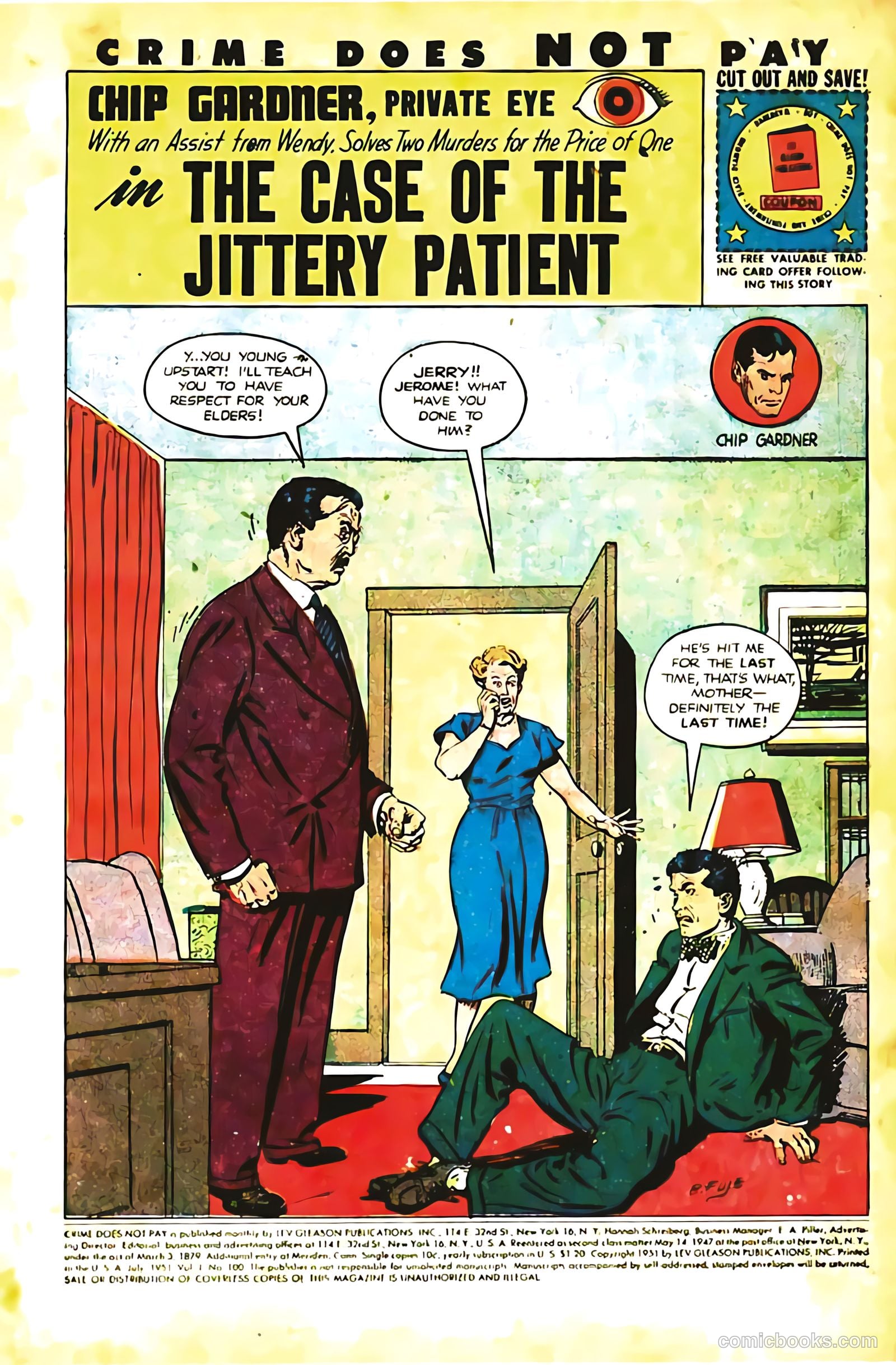 Crime Does Not Pay #100 (1951) — page 3
