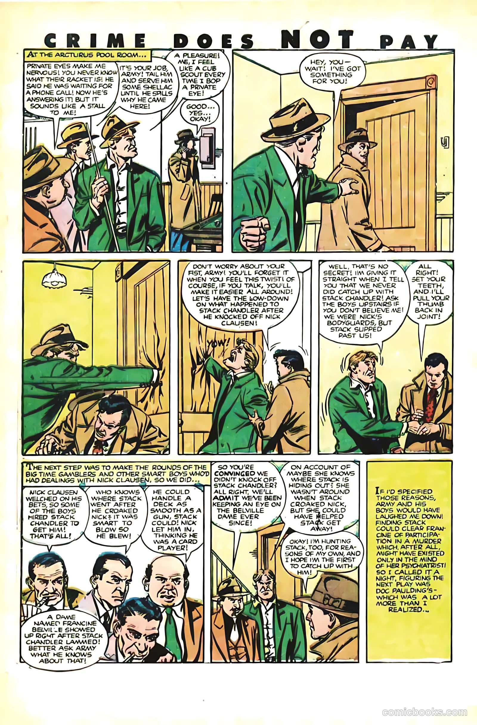 Crime Does Not Pay #100 (1951) — page 8