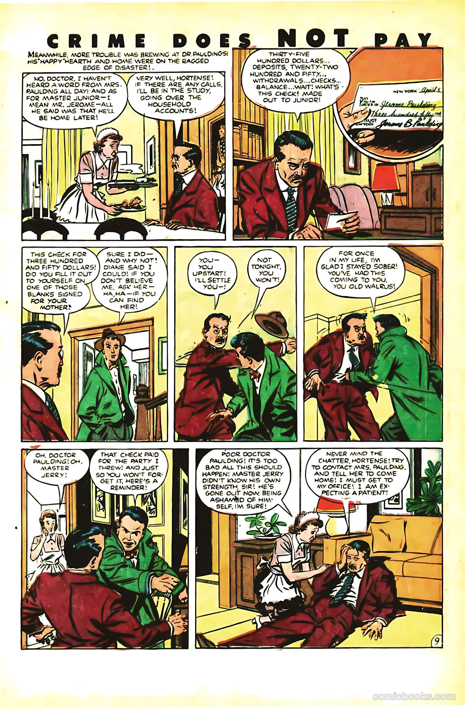 Crime Does Not Pay #100 (1951) — page 11