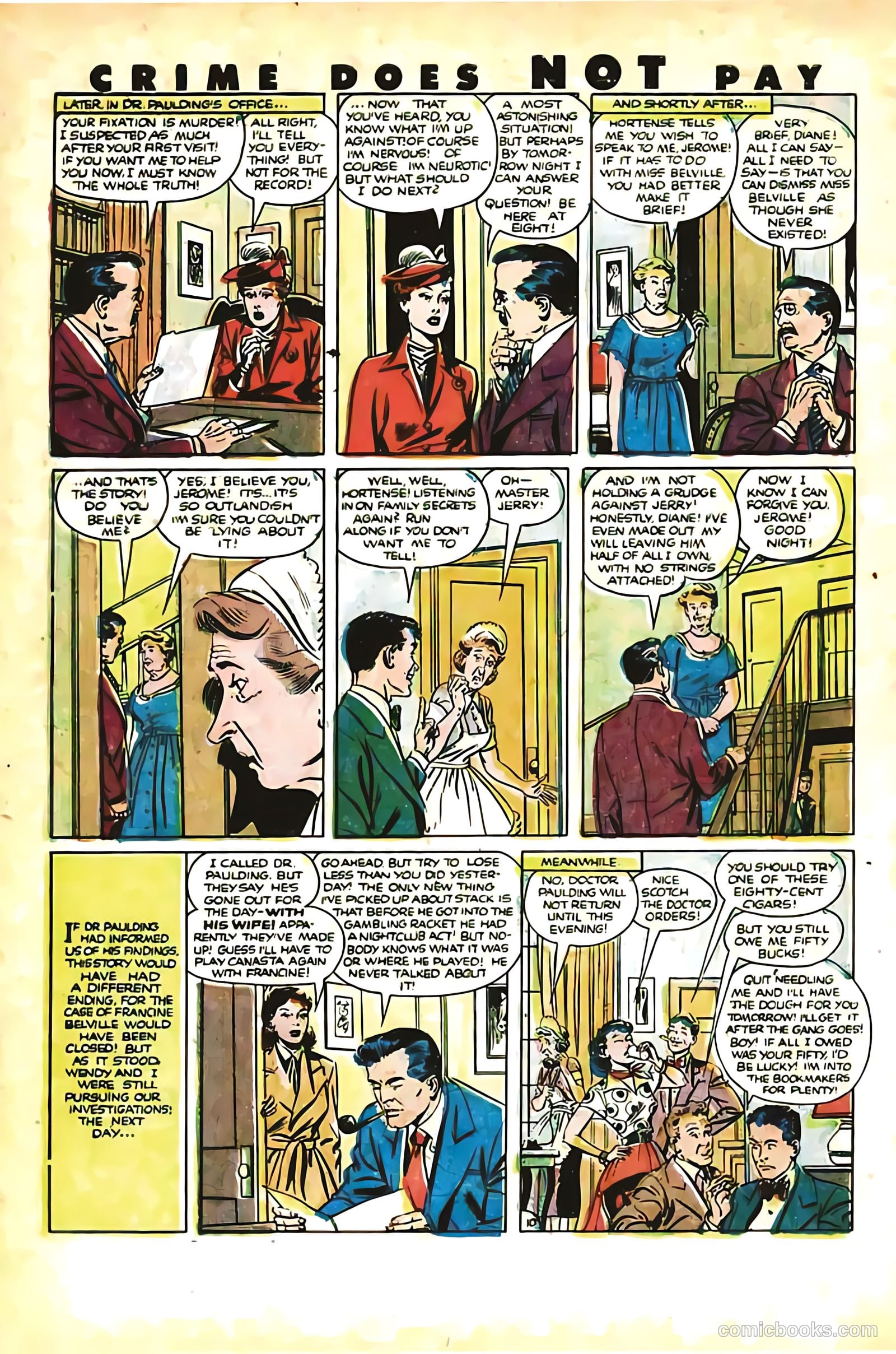 Crime Does Not Pay #100 (1951) — page 12