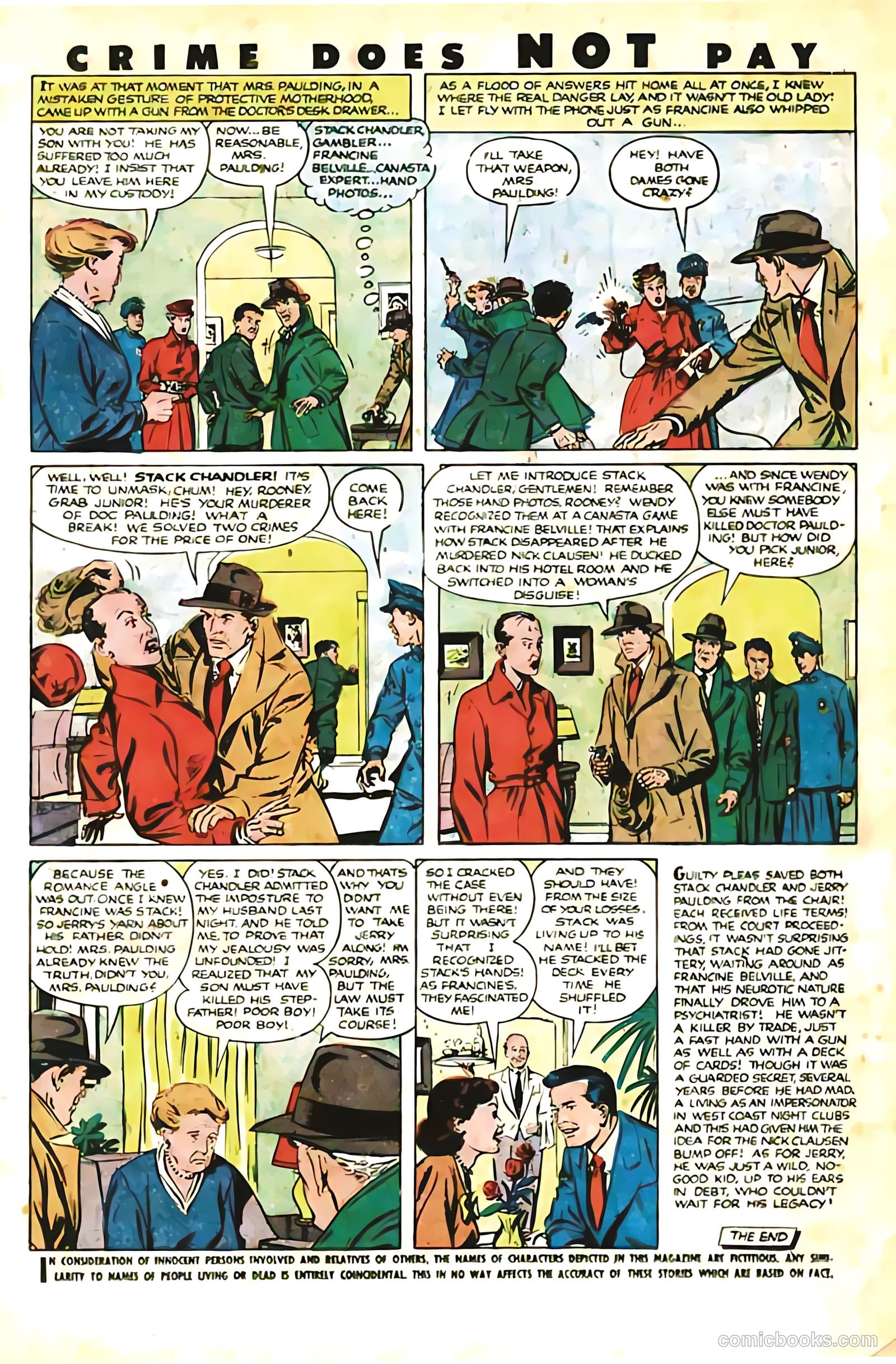 Crime Does Not Pay #100 (1951) — page 15