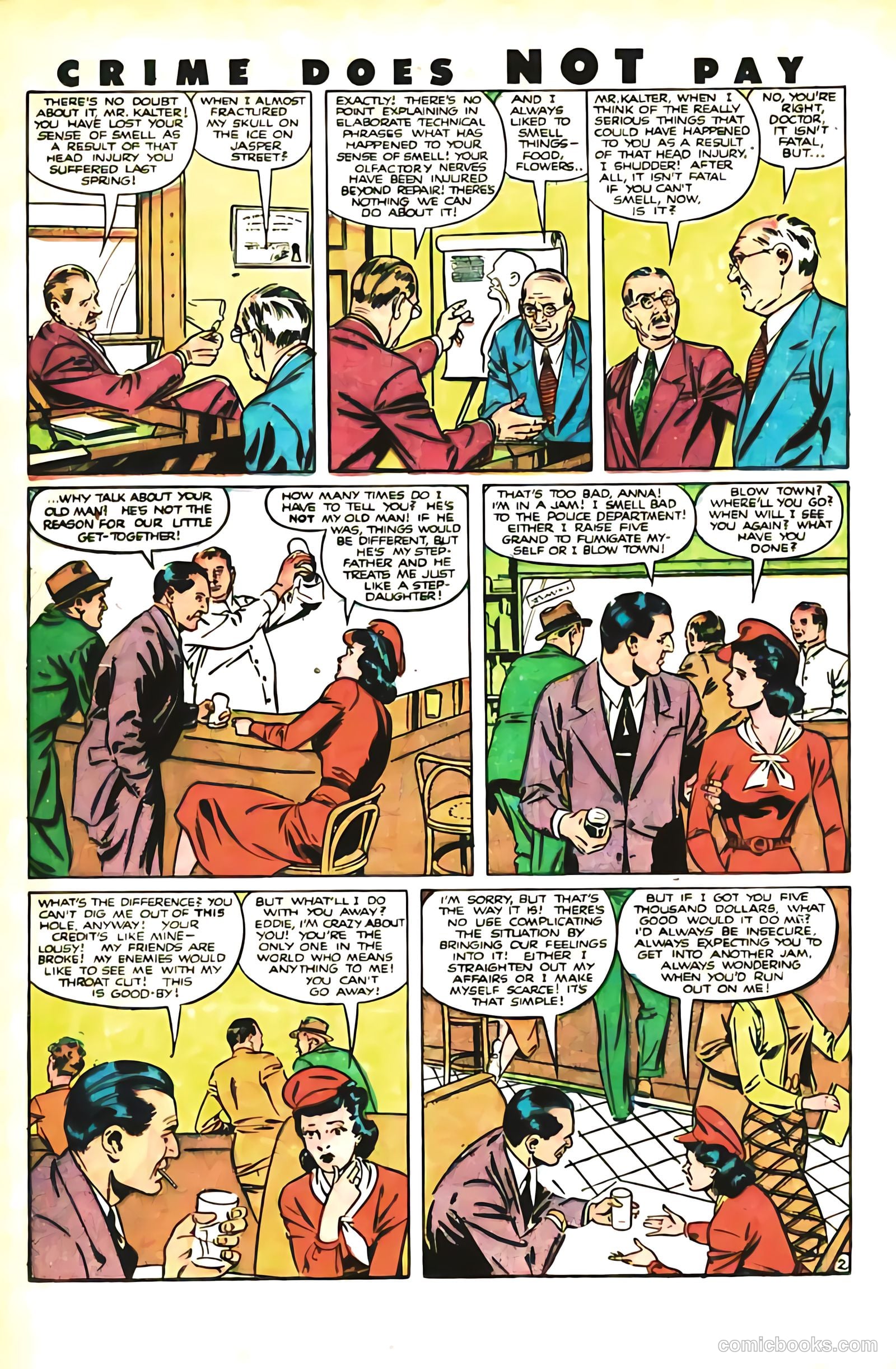 Crime Does Not Pay #100 (1951) — page 20