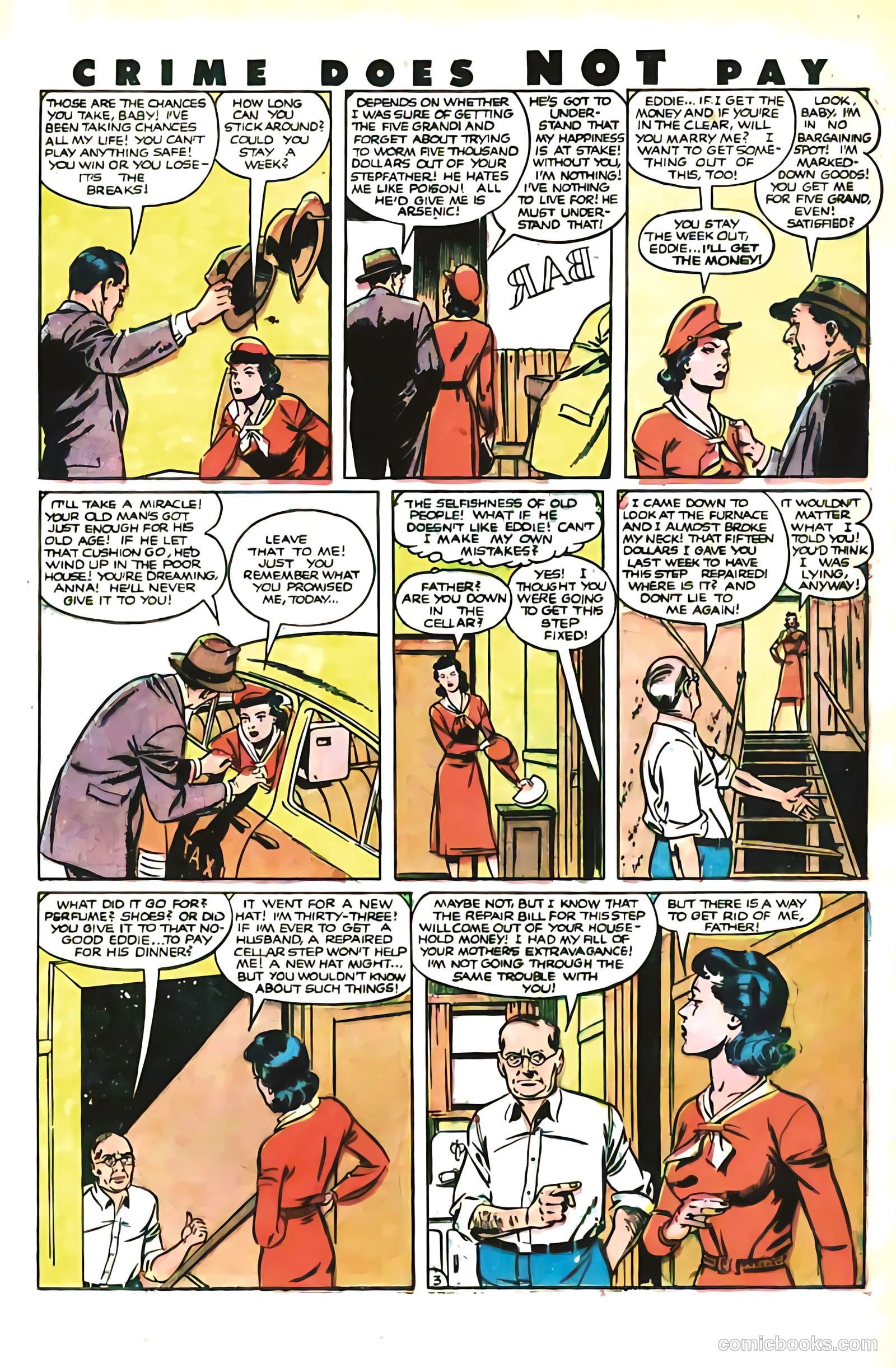Crime Does Not Pay #100 (1951) — page 21