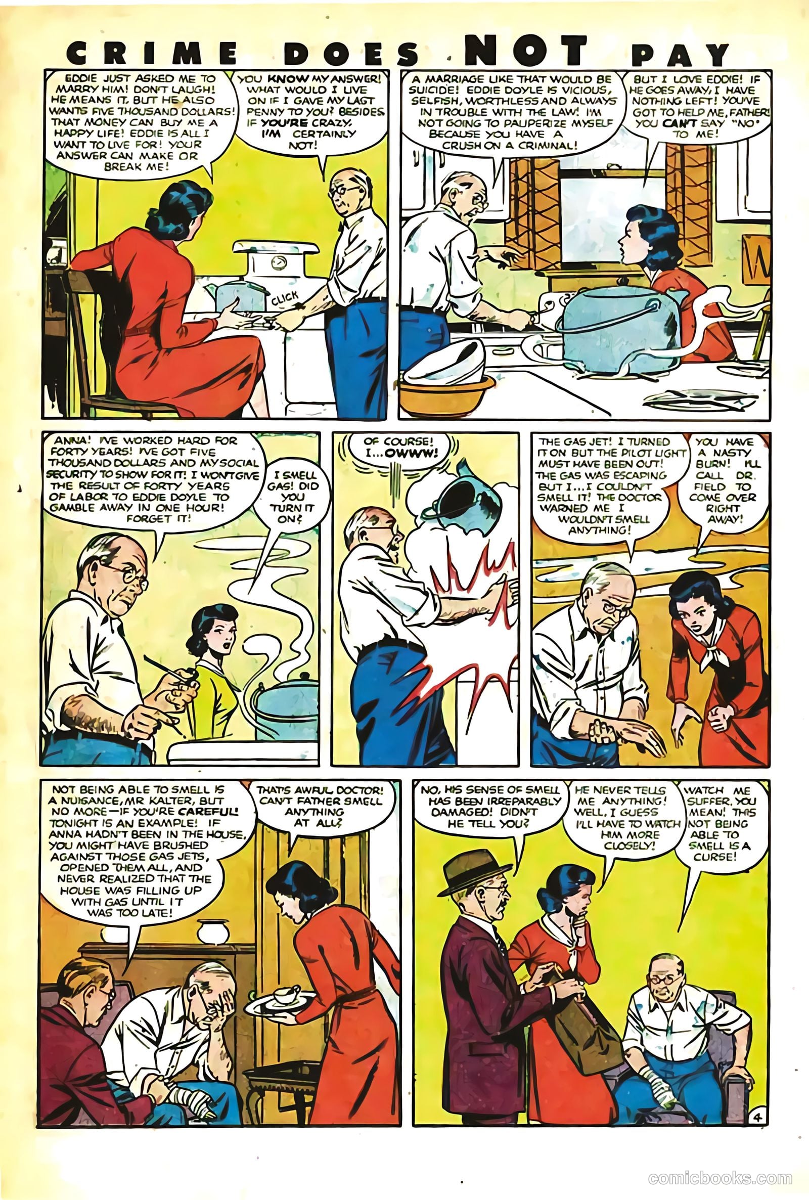 Crime Does Not Pay #100 (1951) — page 22
