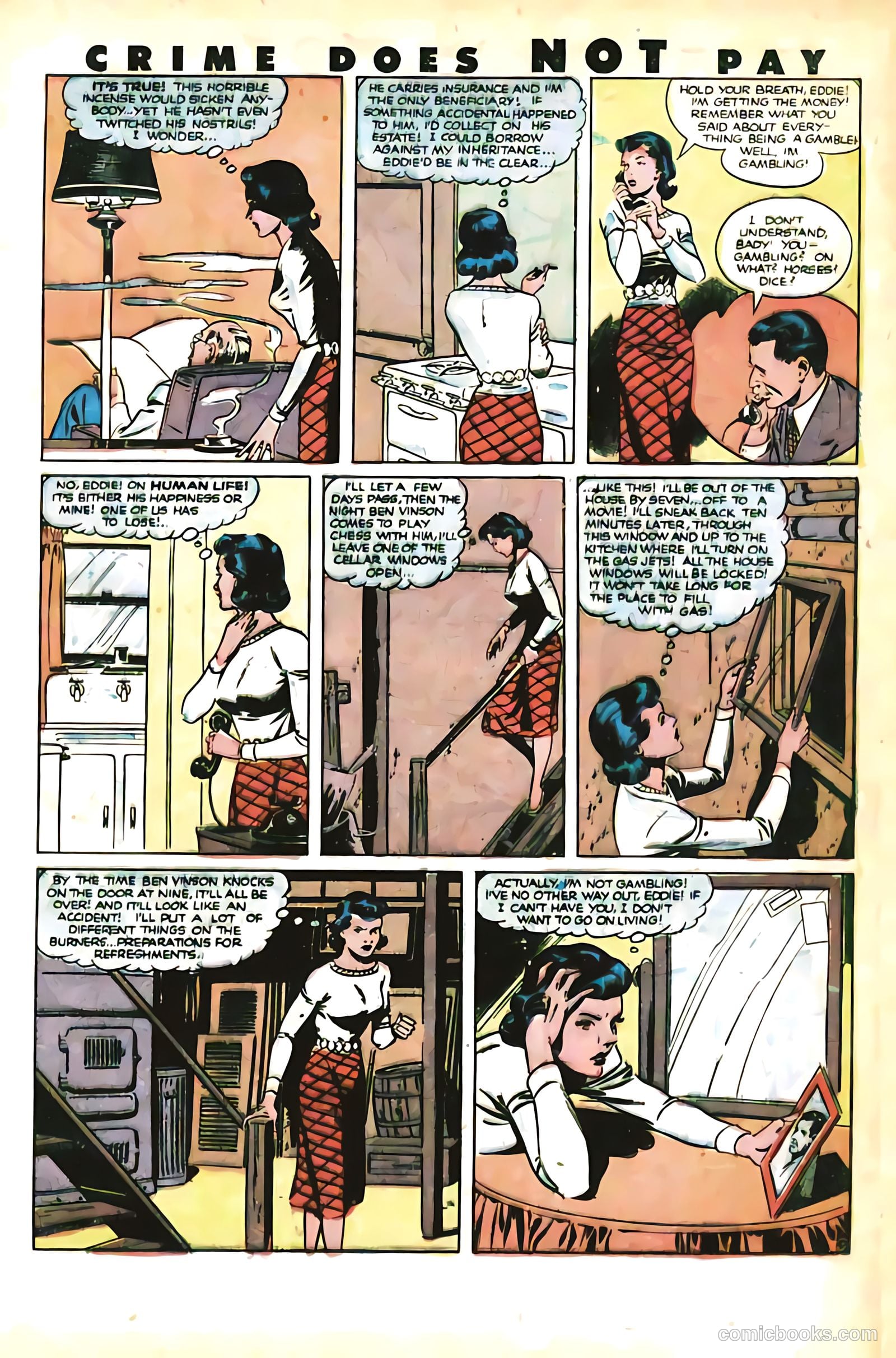 Crime Does Not Pay #100 (1951) — page 23