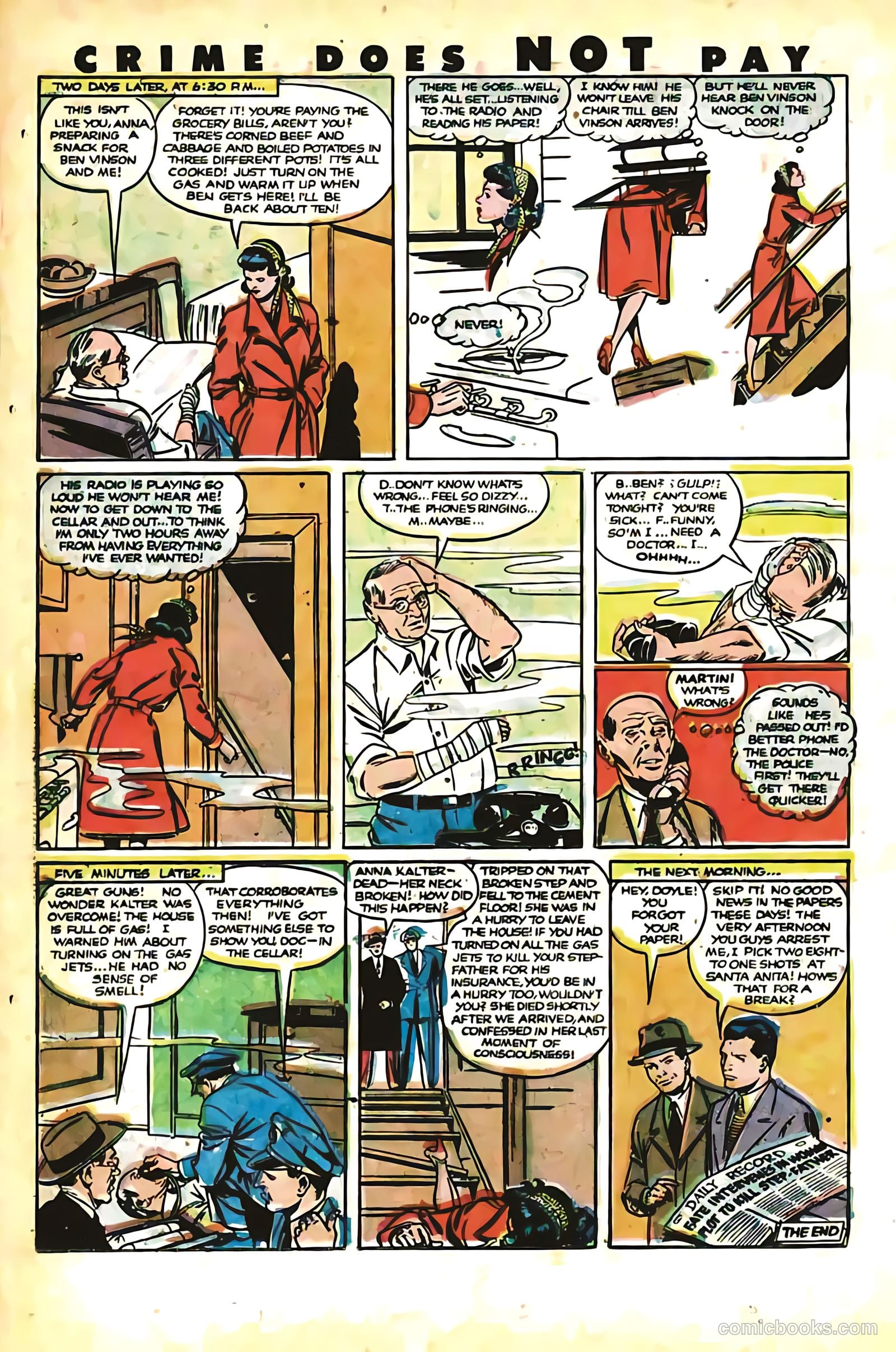 Crime Does Not Pay #100 (1951) — page 24