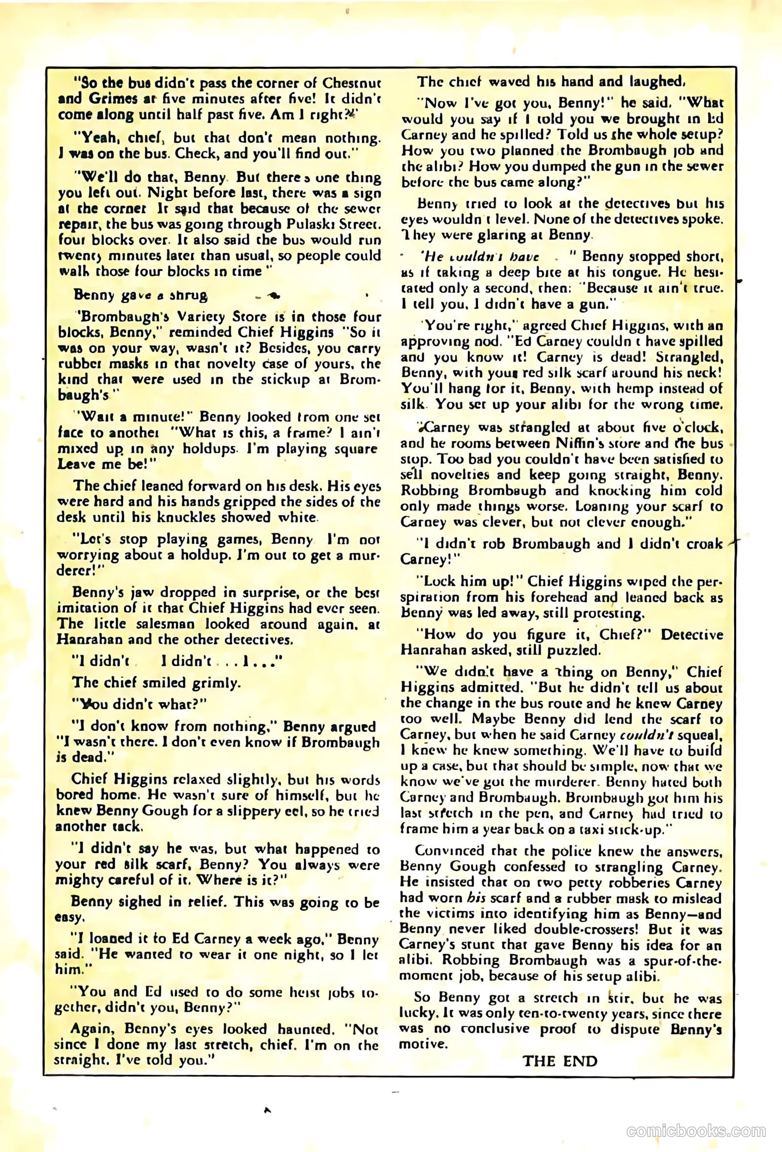 Crime Does Not Pay #100 (1951) — page 28