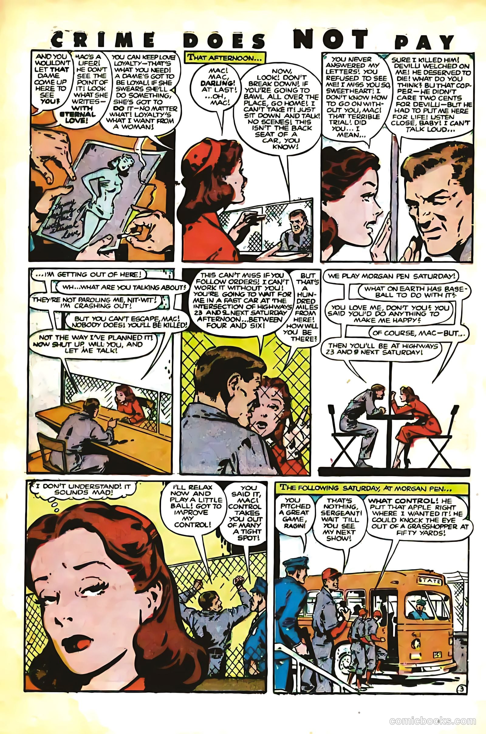Crime Does Not Pay #100 (1951) — page 32