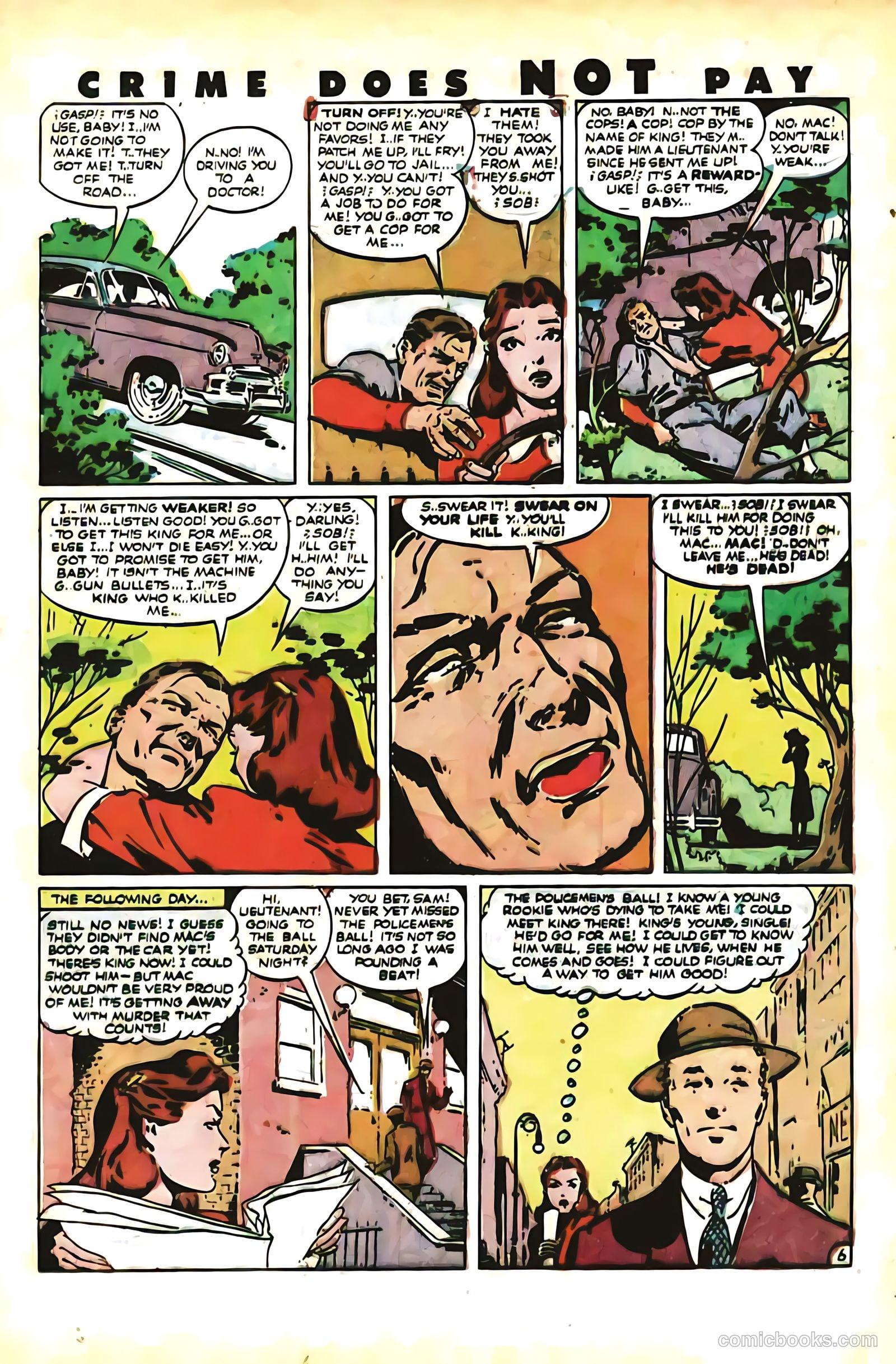 Crime Does Not Pay #100 (1951) — page 35