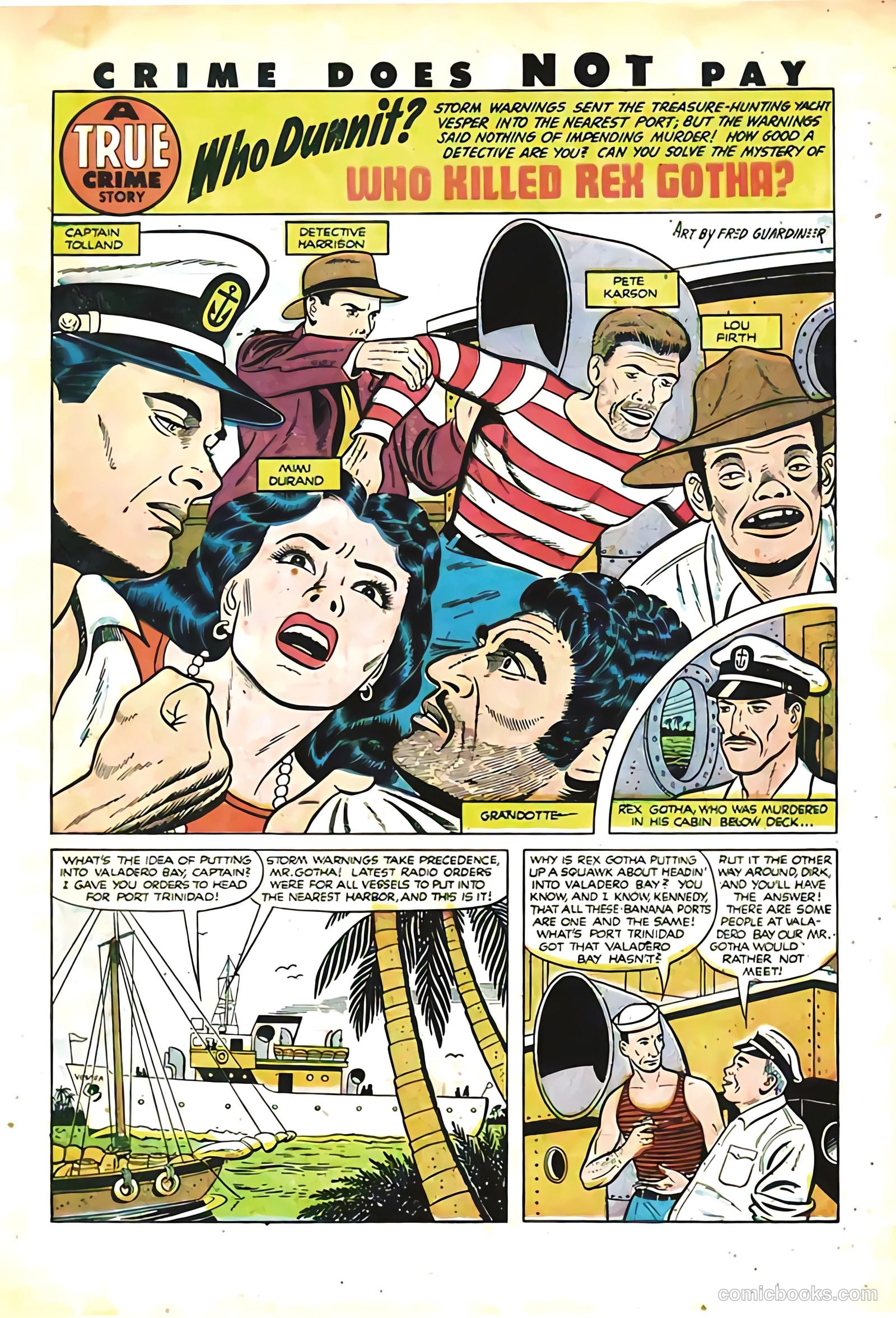 Crime Does Not Pay #100 (1951) — page 43